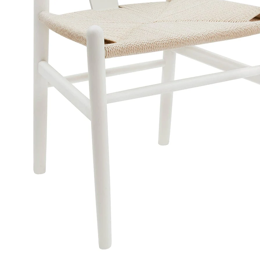 Jade Set Of 2 Dining Chairs - Light Beige/Natural - Image 7