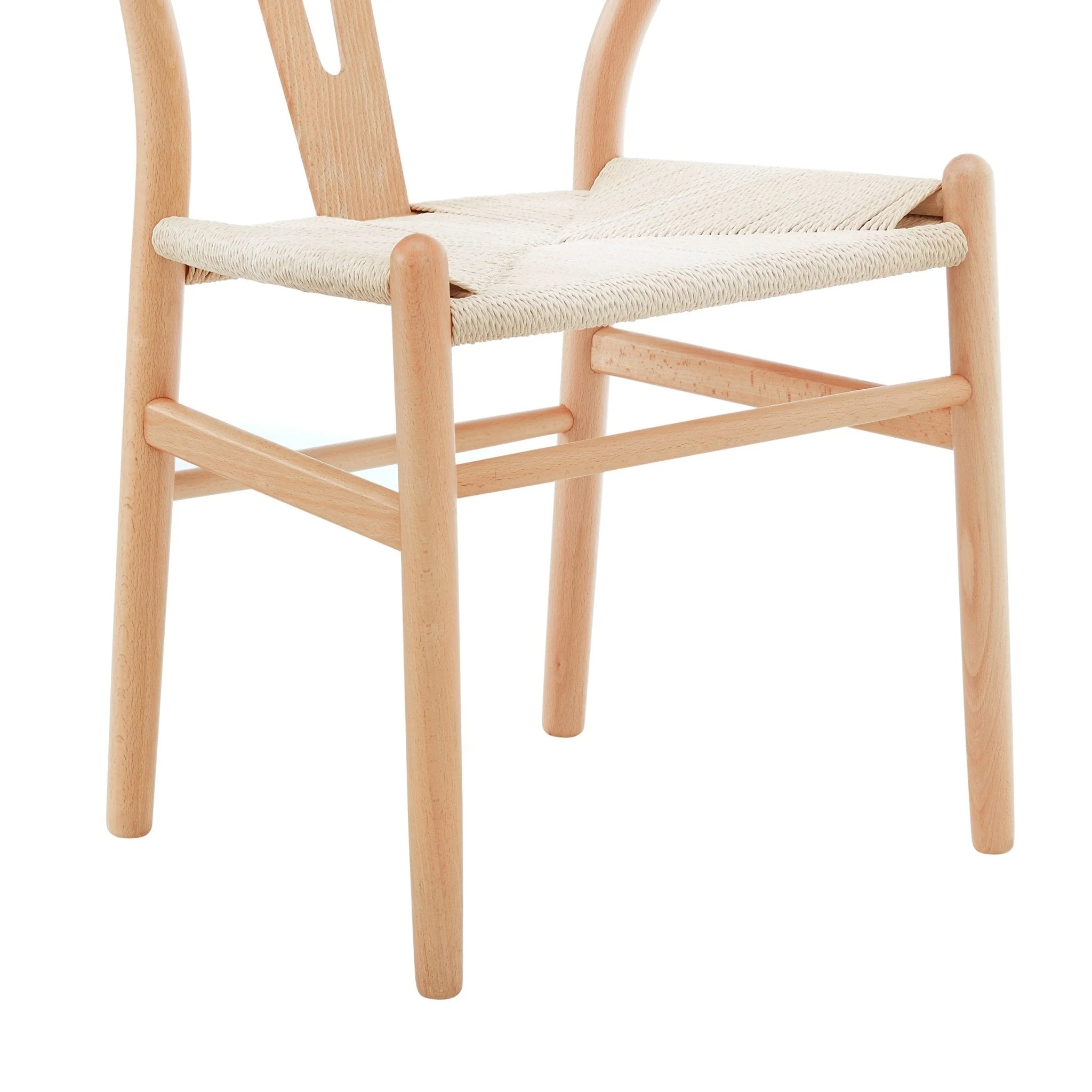 Jade Set Of 2 Dining Chairs - Wood/Natural - Image 7