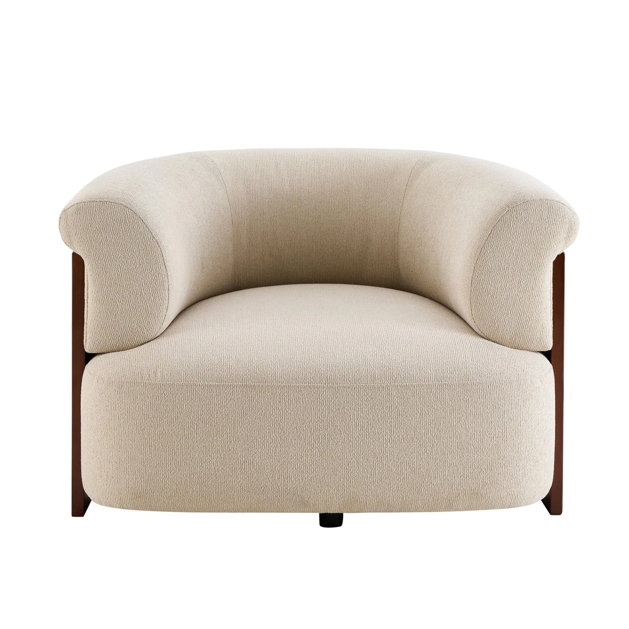 Jemima Accent Chair - Sand Boucle - Image 2