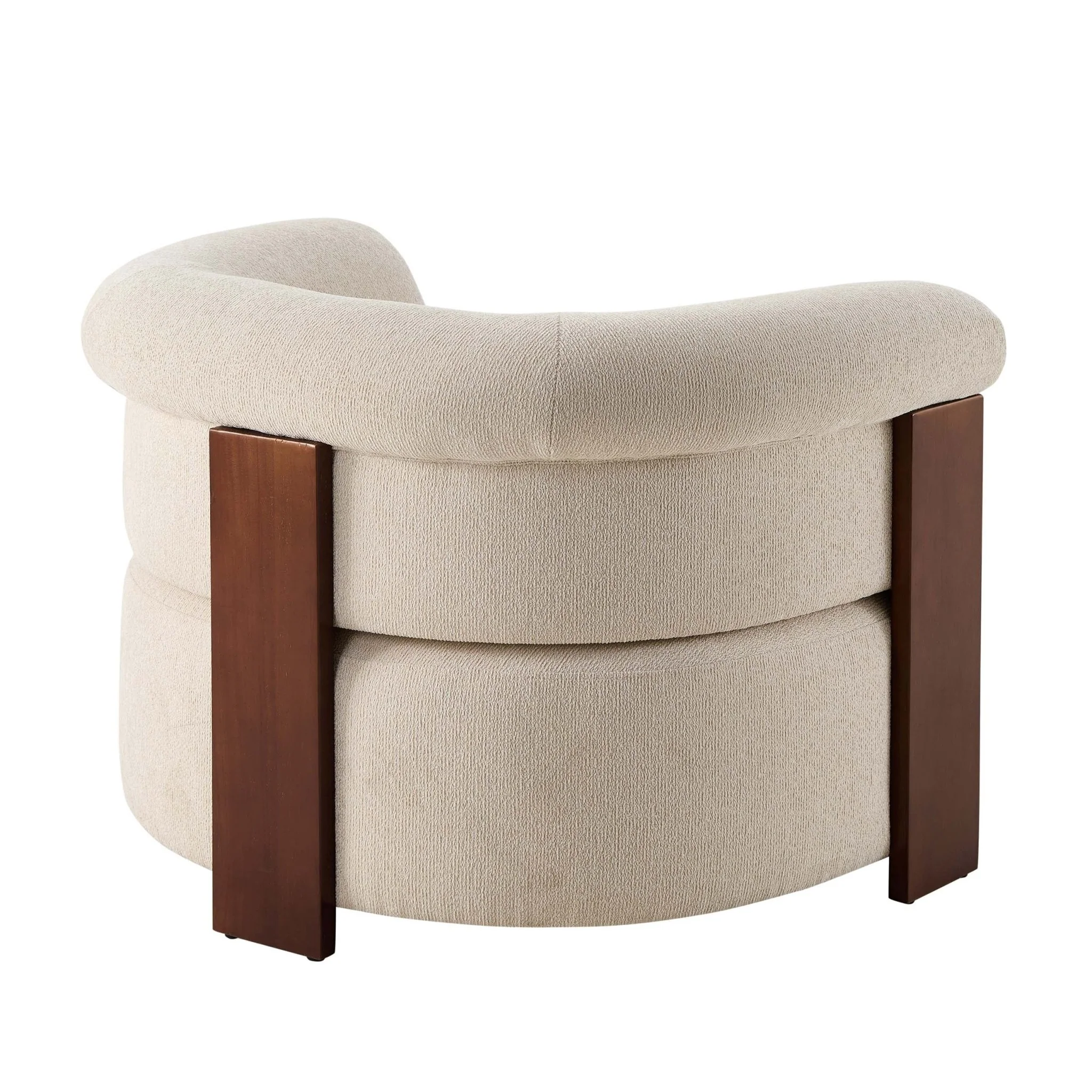 Jemima Accent Chair - Sand Boucle - Image 4