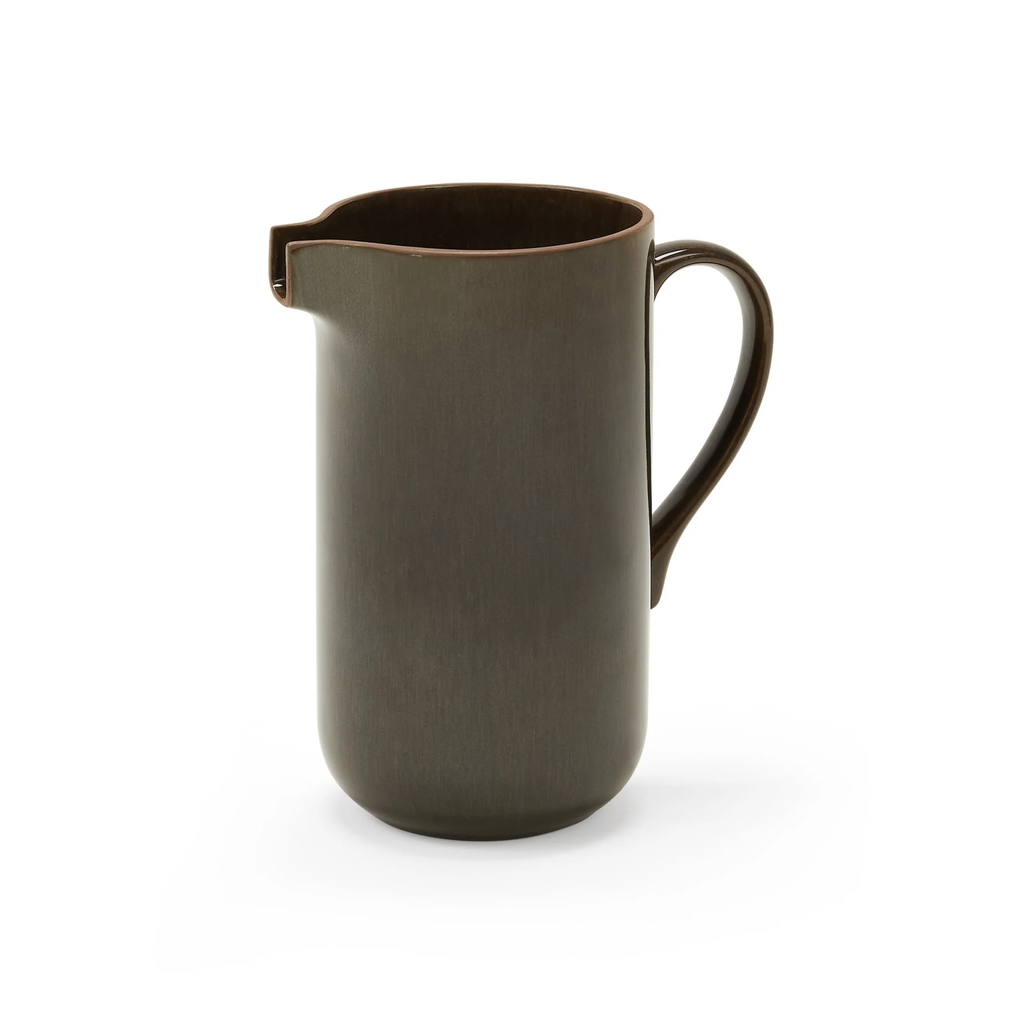 Juniper Reactive Glaze Pitcher - Grey/Blue - Image 3