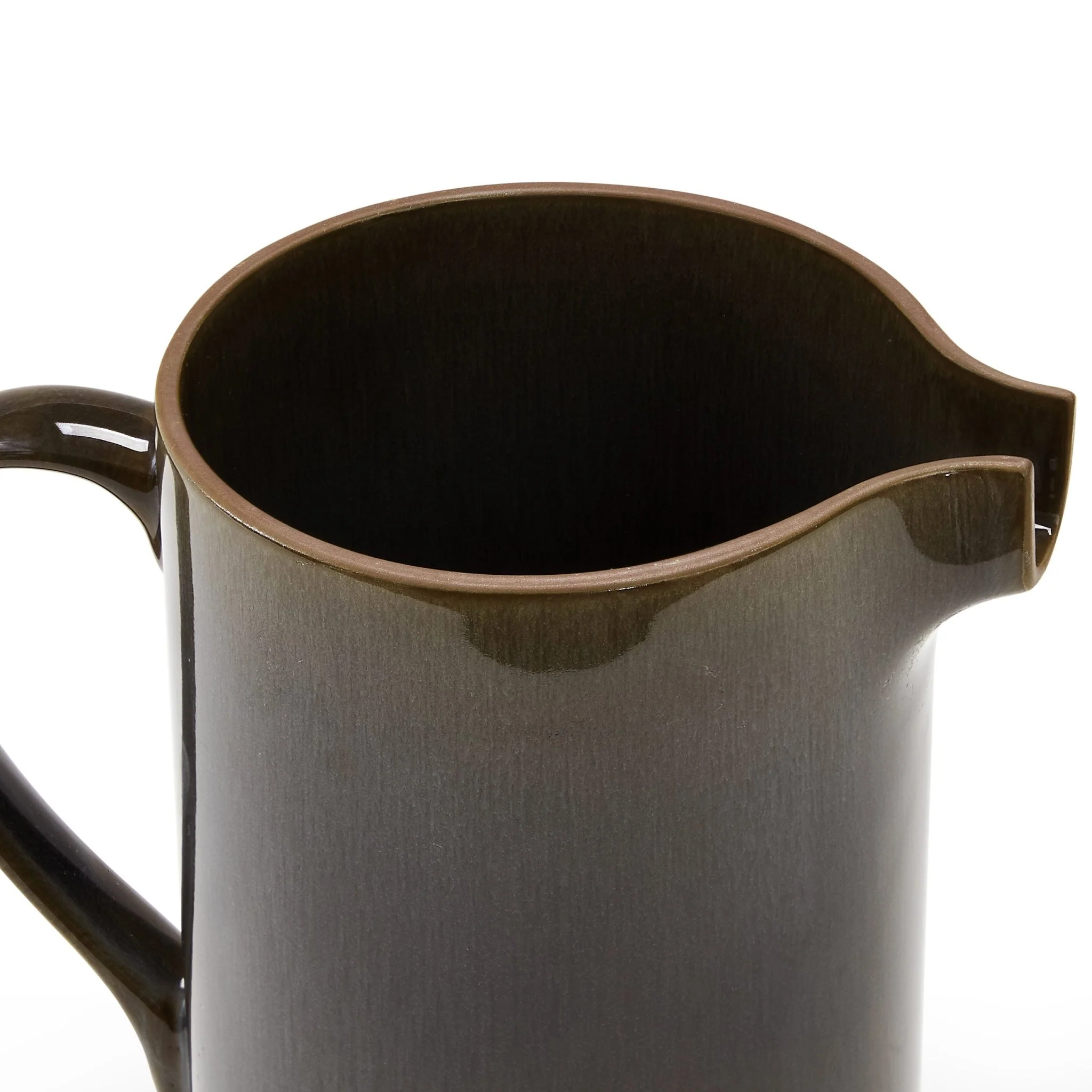 Juniper Reactive Glaze Pitcher - Grey/Blue - Image 5