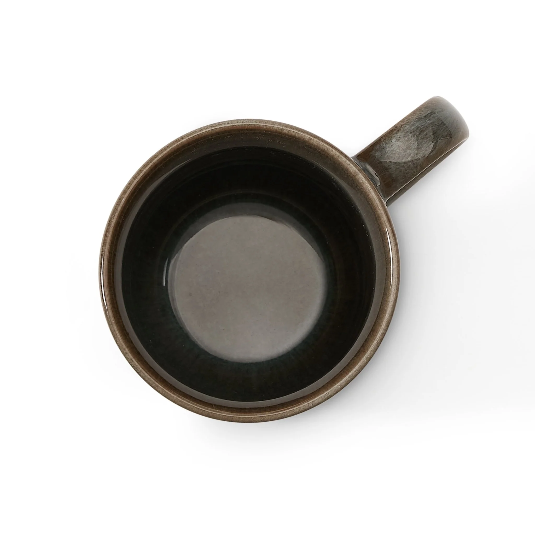 Juniper Reactive Glaze Set of 2 Mugs - Grey/Blue - Image 4