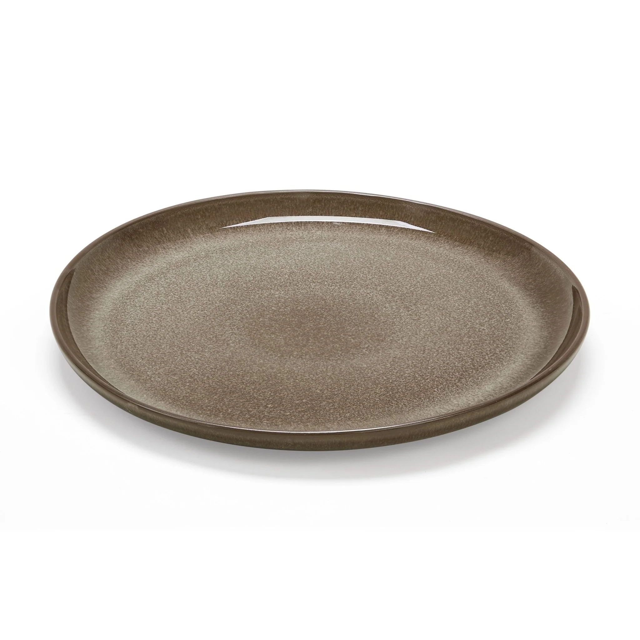 Juniper Reactive Glaze Set of 4 Side Plates - Mocha - Image 3