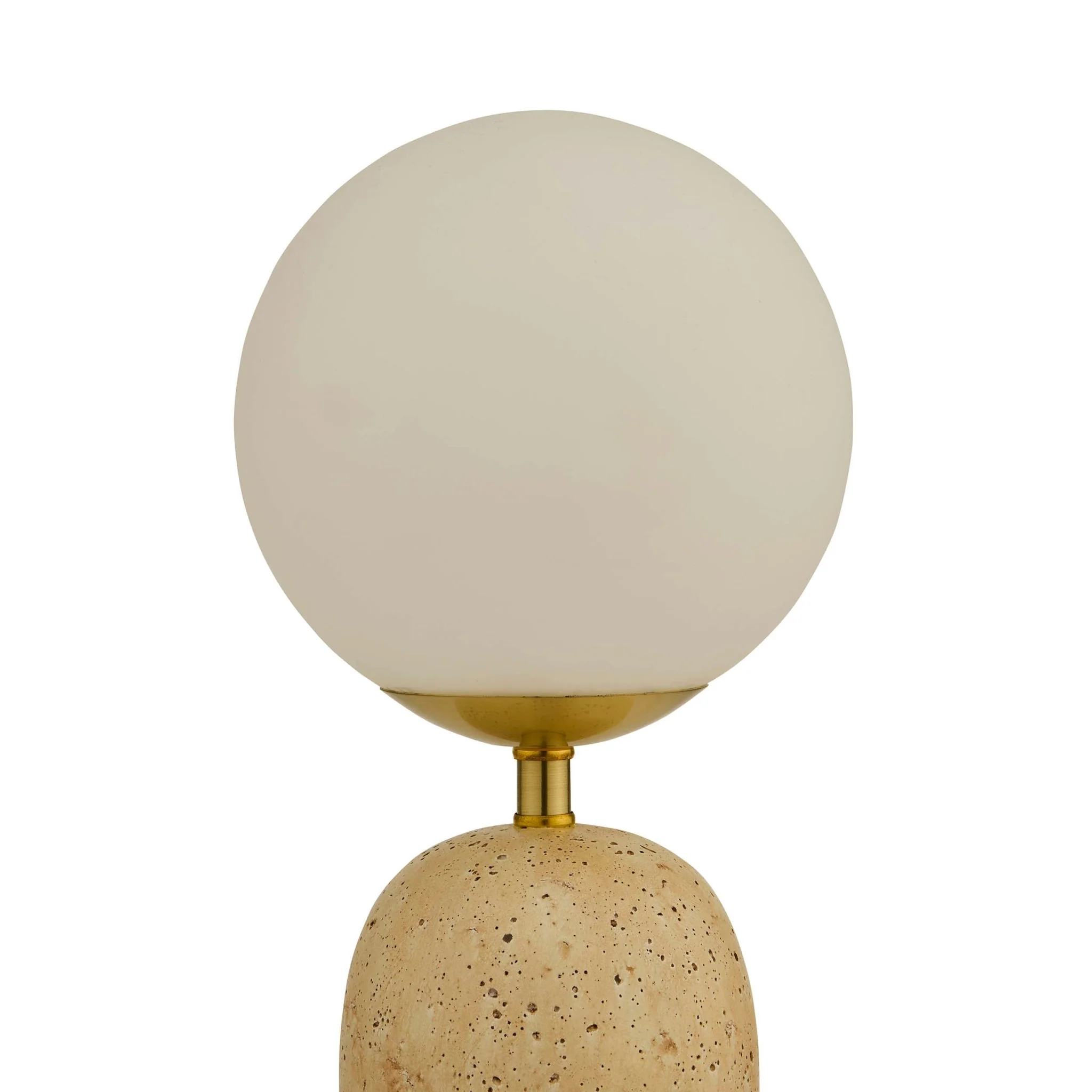 Kai Concrete with Opal Glass Rechargeable Wireless Table Lamp - Natural - Image 6