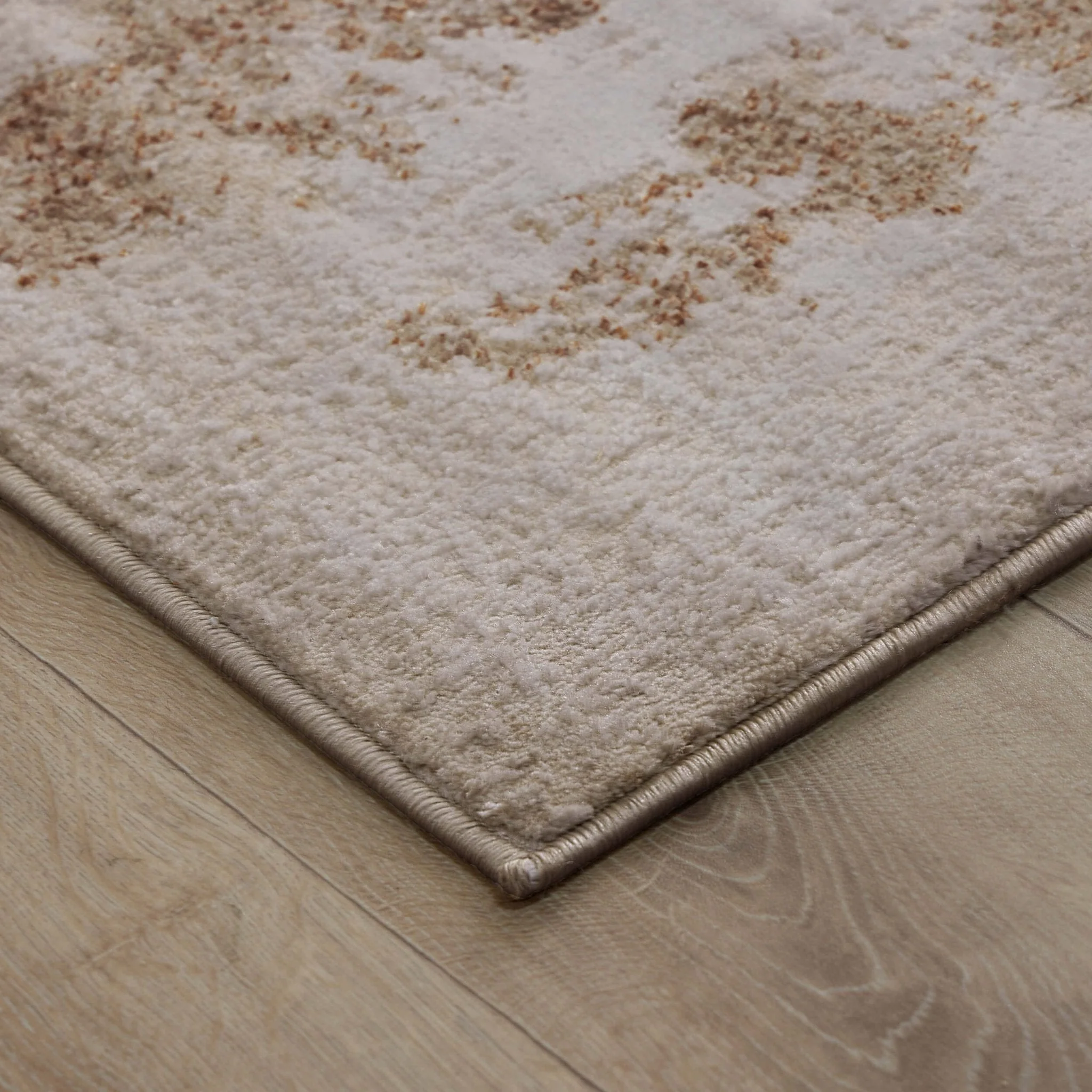 Kaia Faded Rug - Natural/Gold - Image 2