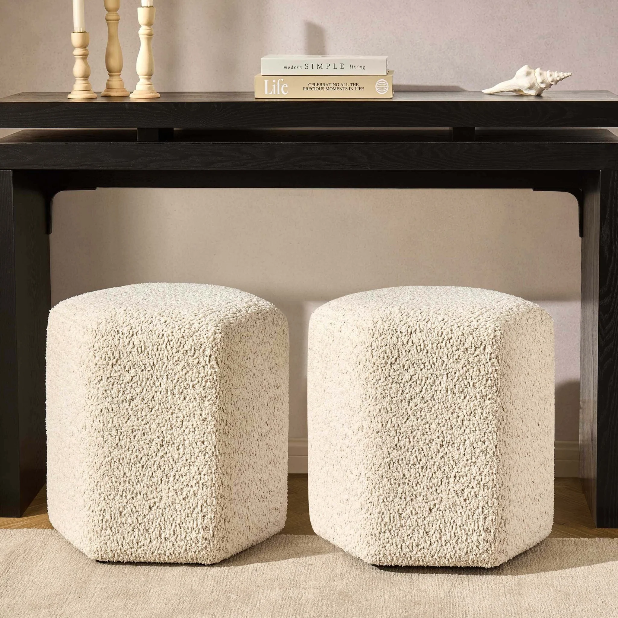 Kirsten Stool - Popcorn Teddy - Image 2