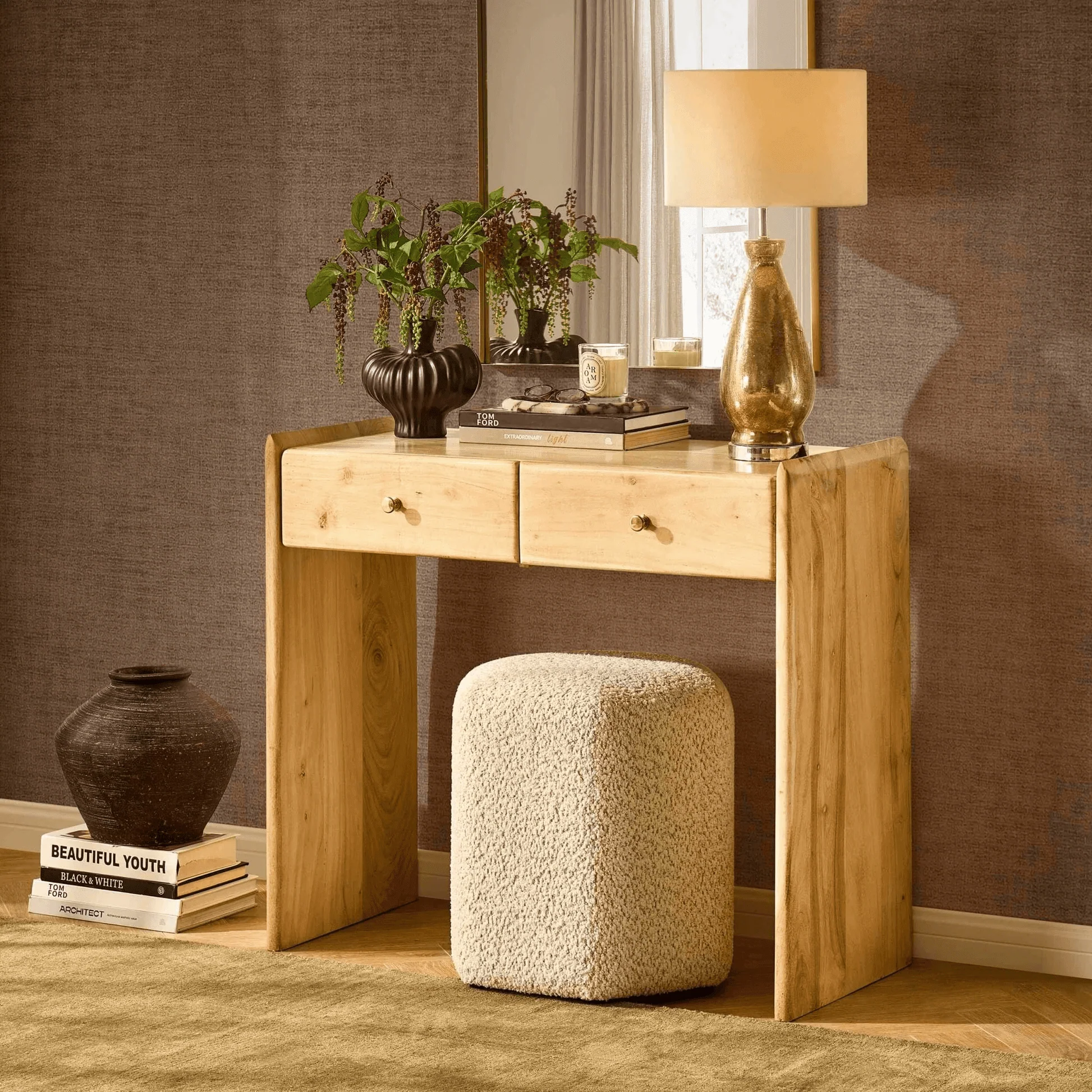 Kirsten Stool - Popcorn Teddy - Image 3