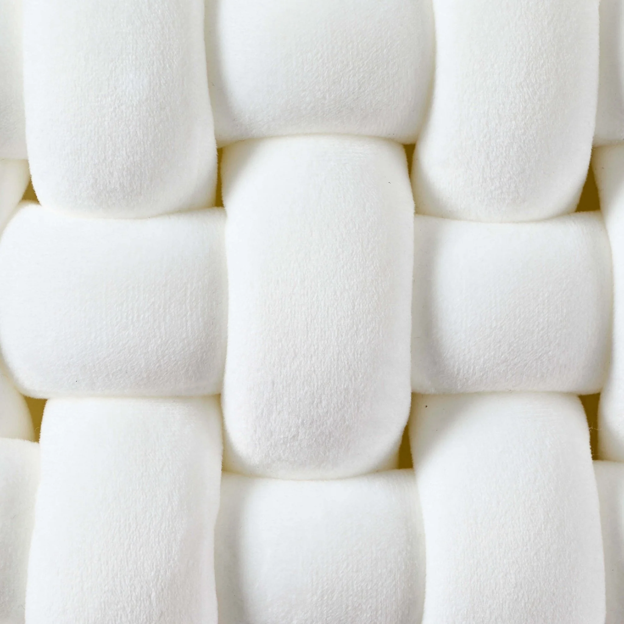 Knot Square Sofa Cushion - White - Image 5