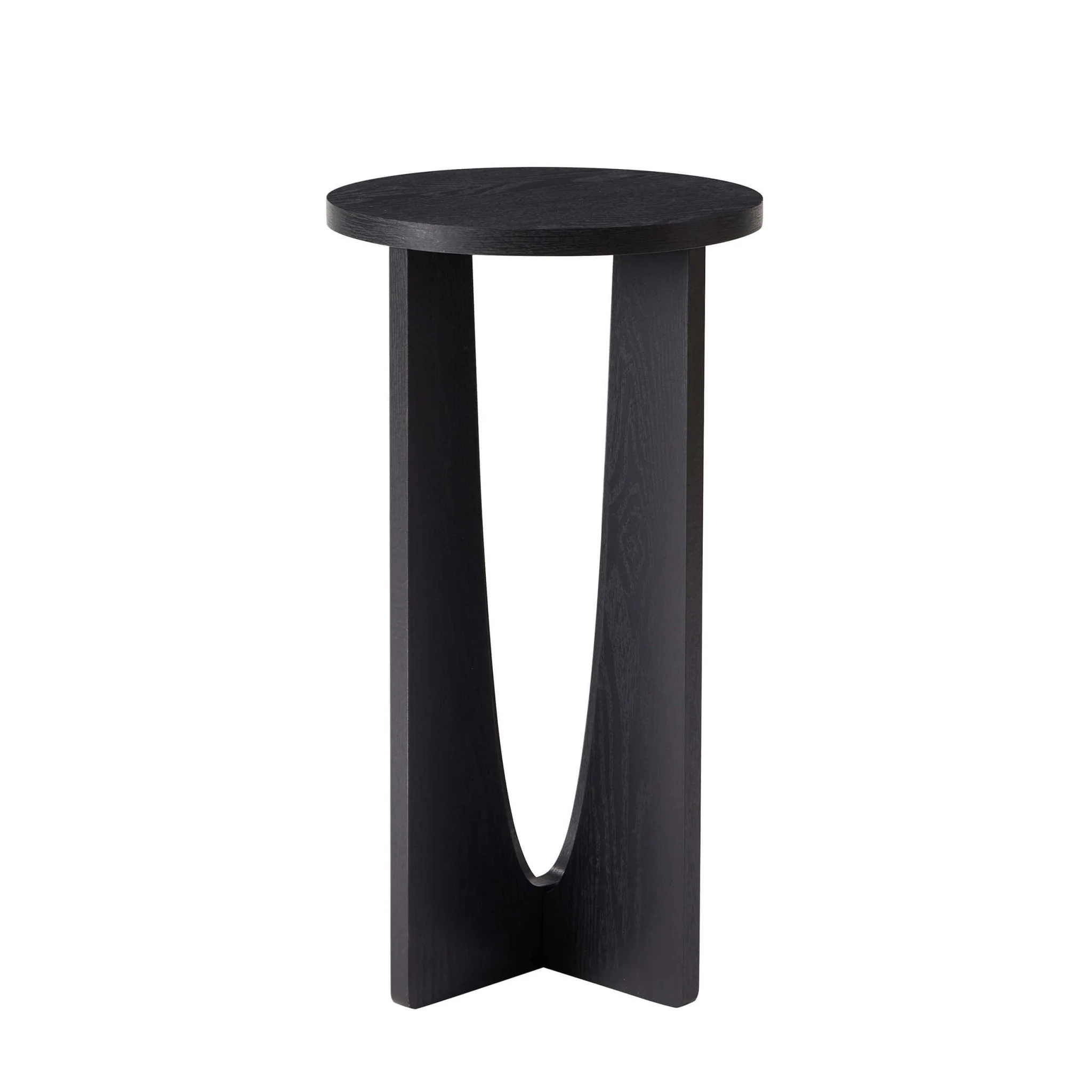 Lana Round Side Table - Black - Image 3