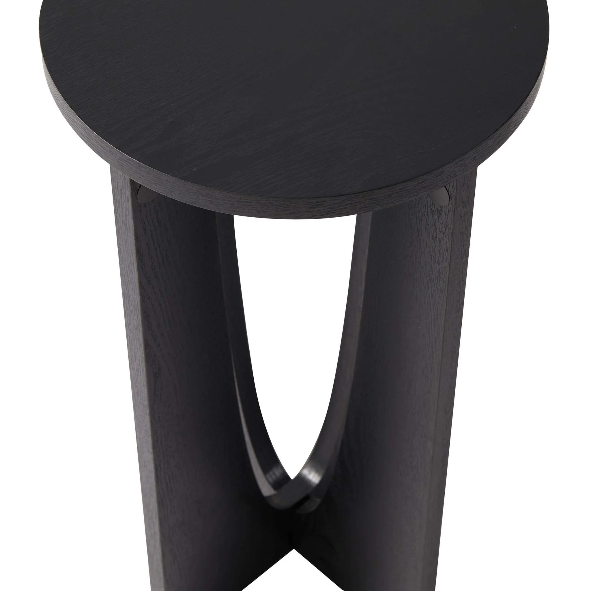 Lana Round Side Table - Black - Image 4
