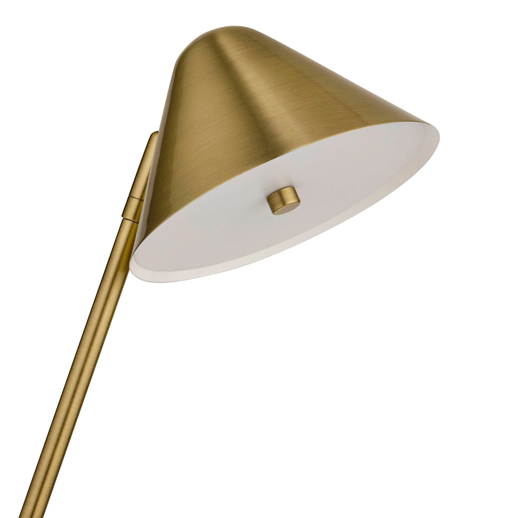 LED Desk Lamp with Phone Charging Station - Gold - Image 4