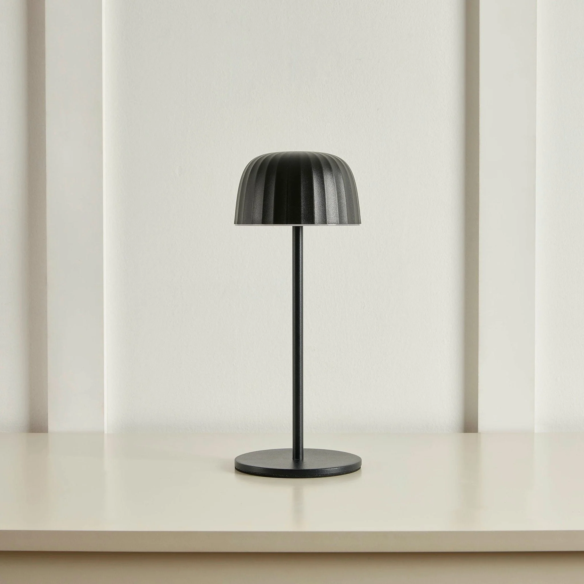 LED Rechargeable Table Light - Black - Image 4