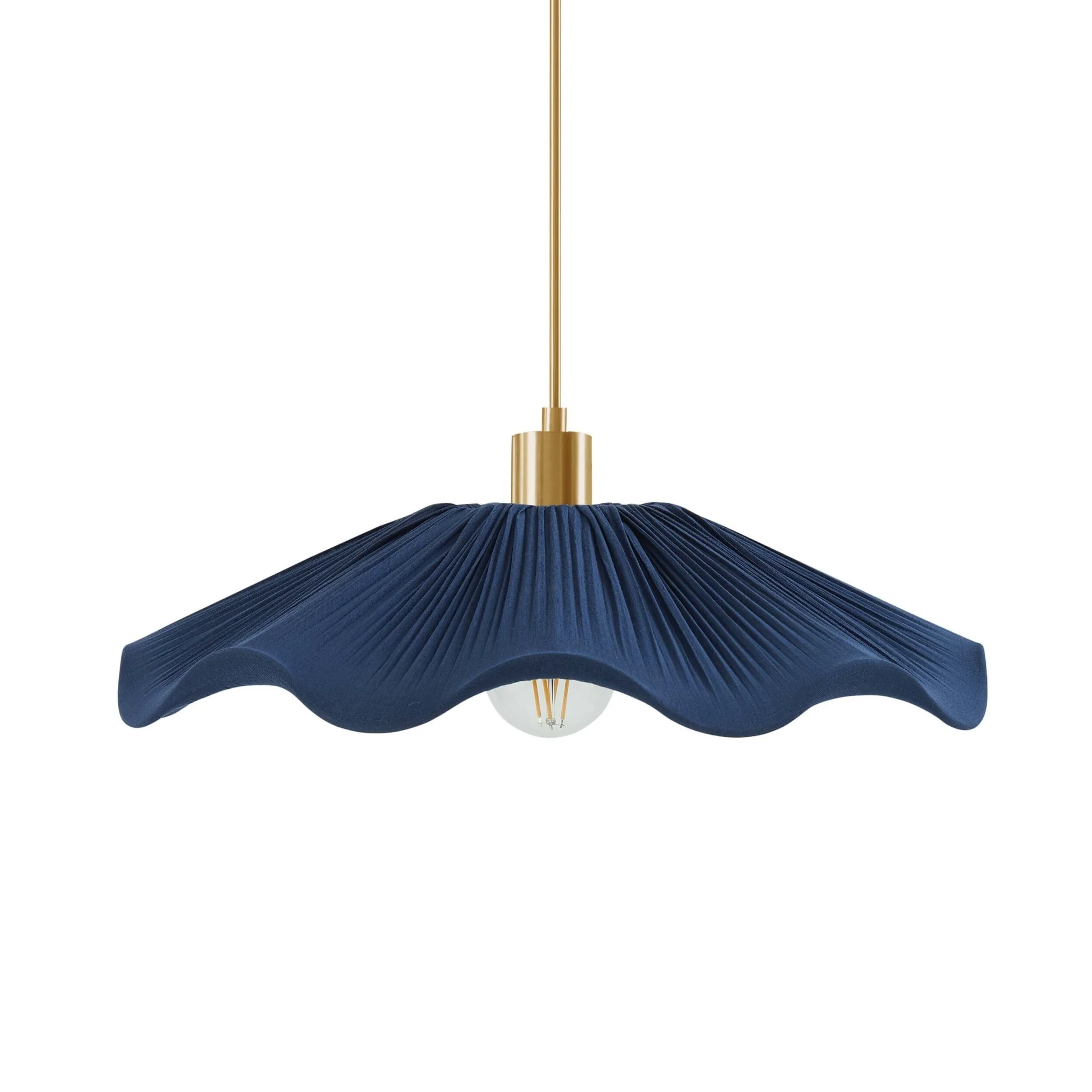 Libby Fabric Ceiling Shade - Navy - Image 4