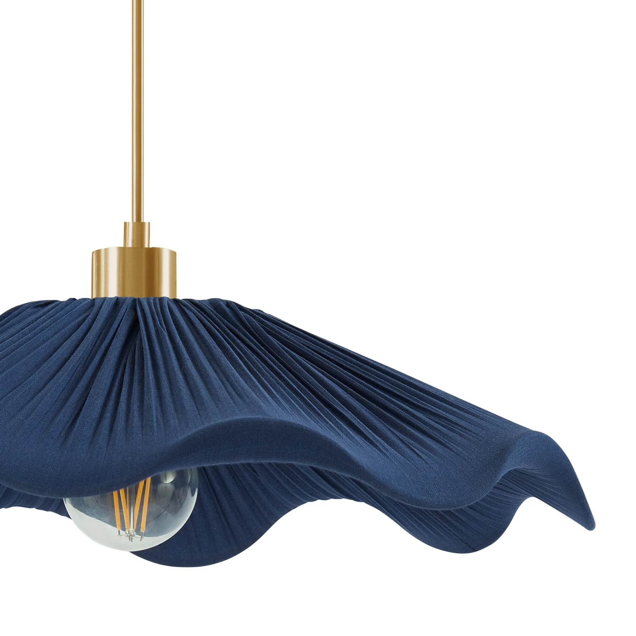 Libby Fabric Ceiling Shade - Navy - Image 5