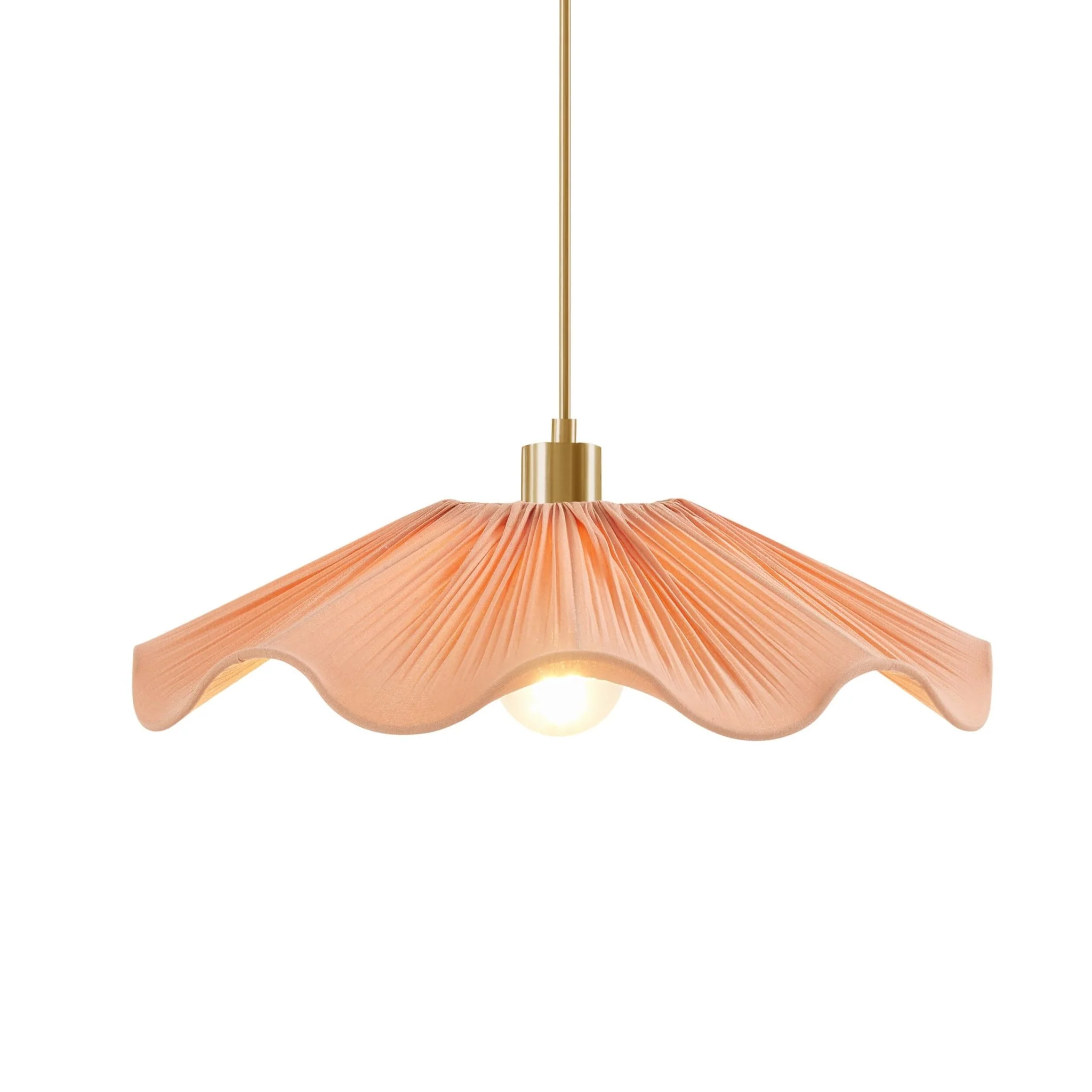 Libby Fabric Ceiling Shade - Pink - Image 3