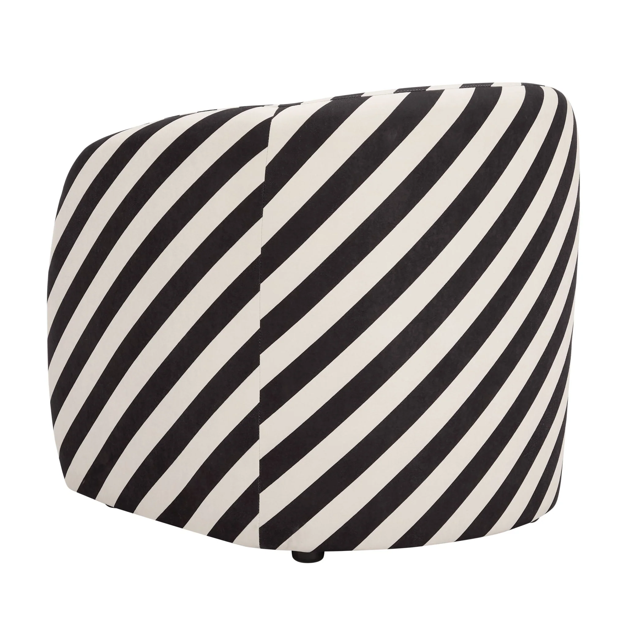 Liberty Accent Chair - Mono Stripe - Image 6