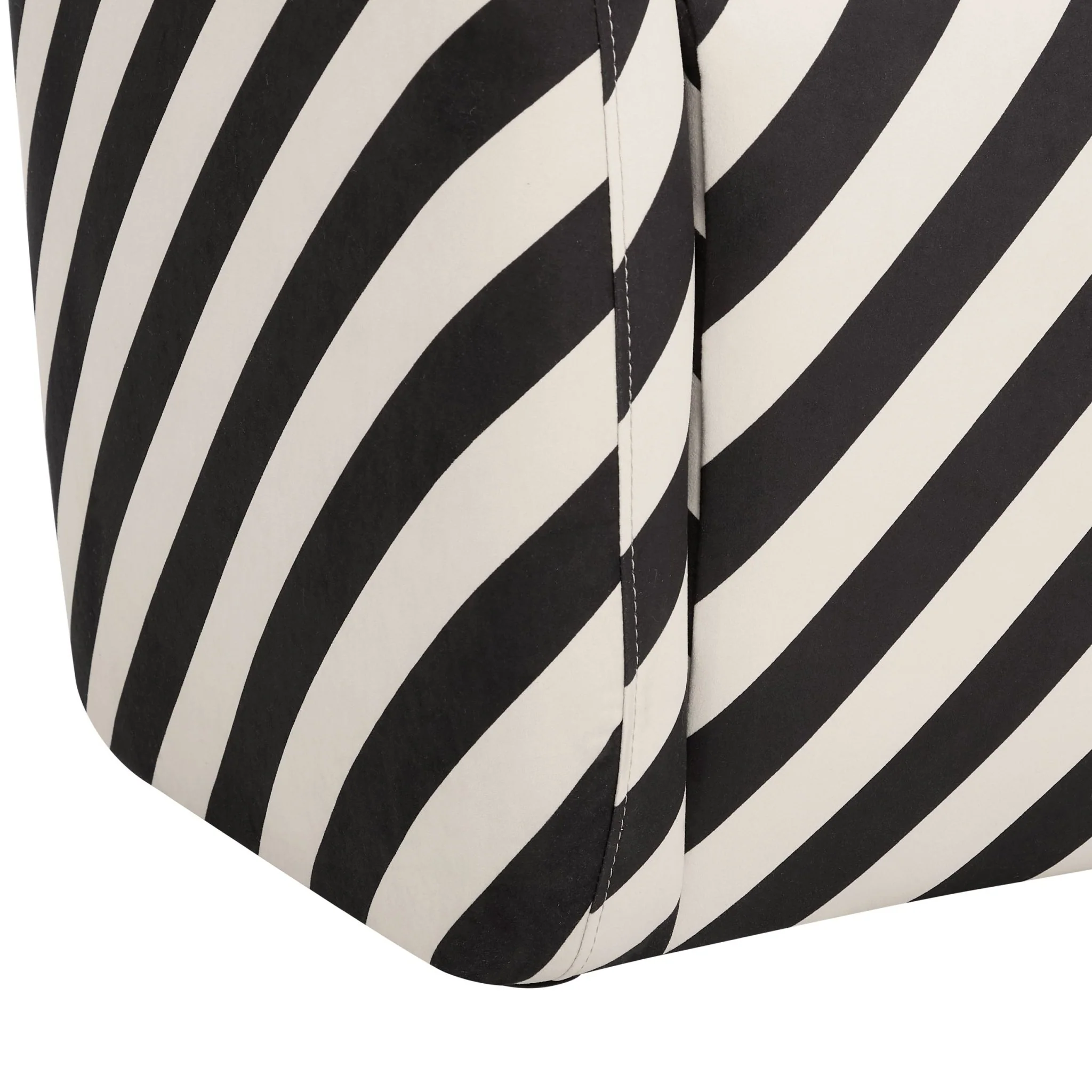 Liberty Accent Chair - Mono Stripe - Image 8