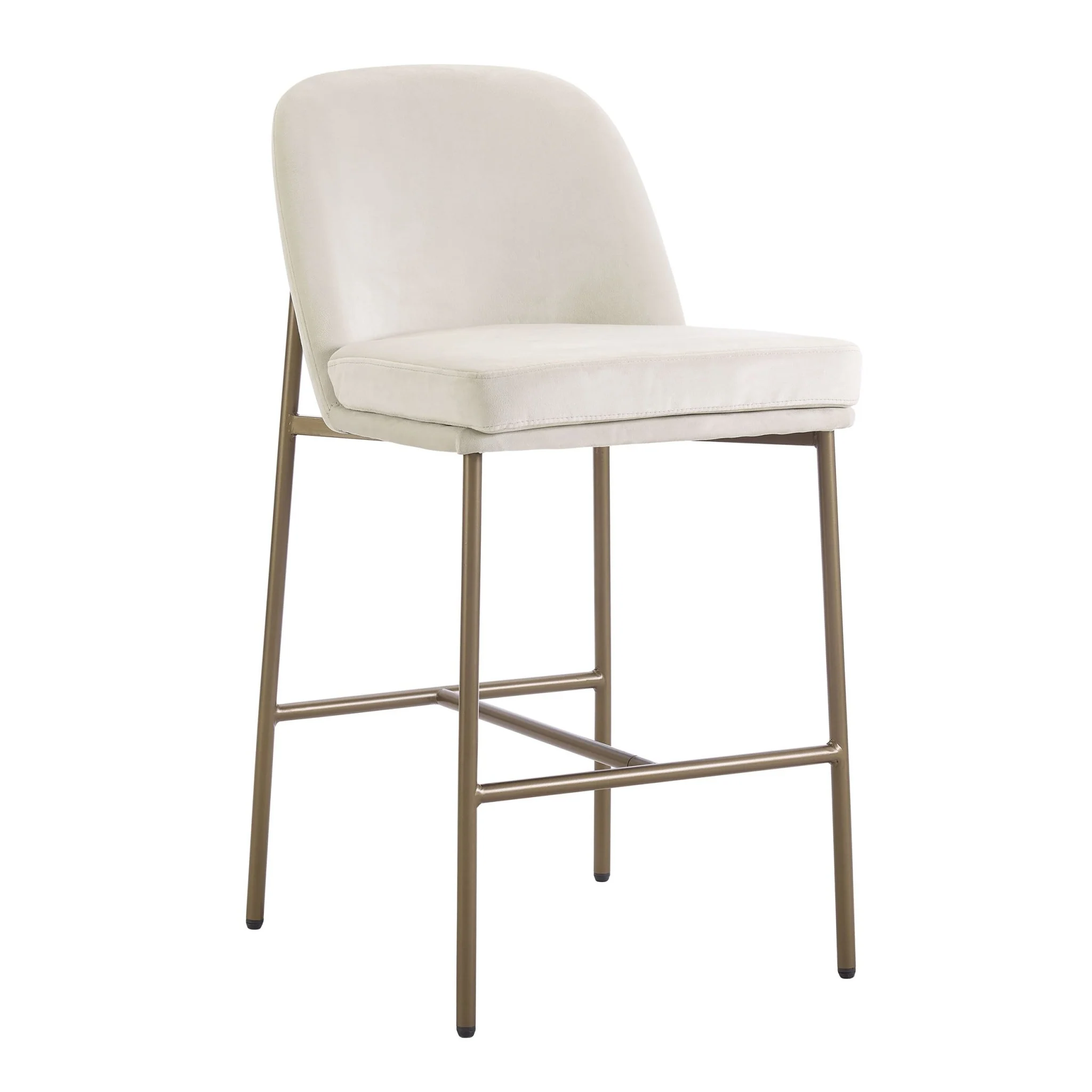 Lily Set of 2 Barstools - Ecru - Image 3
