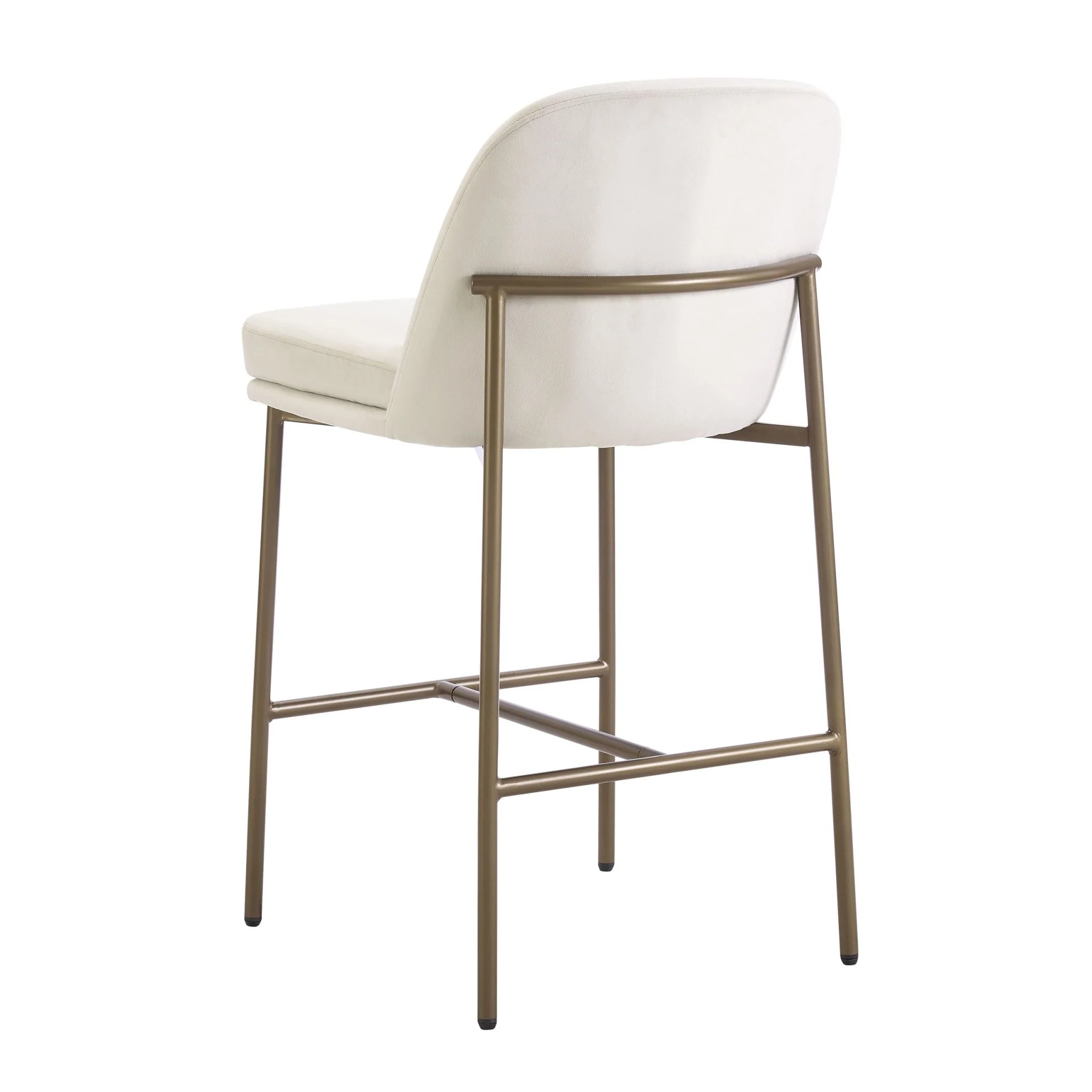 Lily Set of 2 Barstools - Ecru - Image 5
