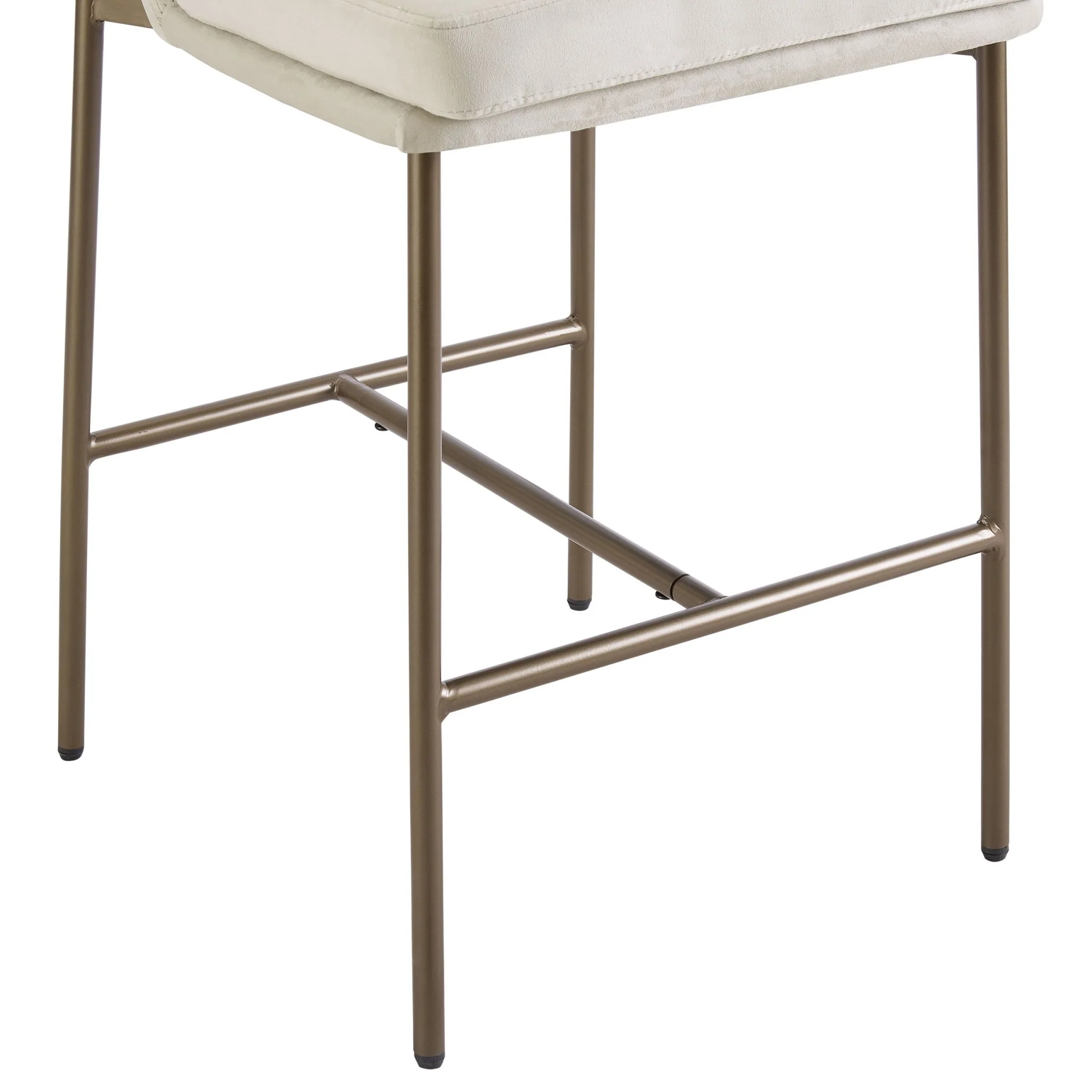 Lily Set of 2 Barstools - Ecru - Image 7