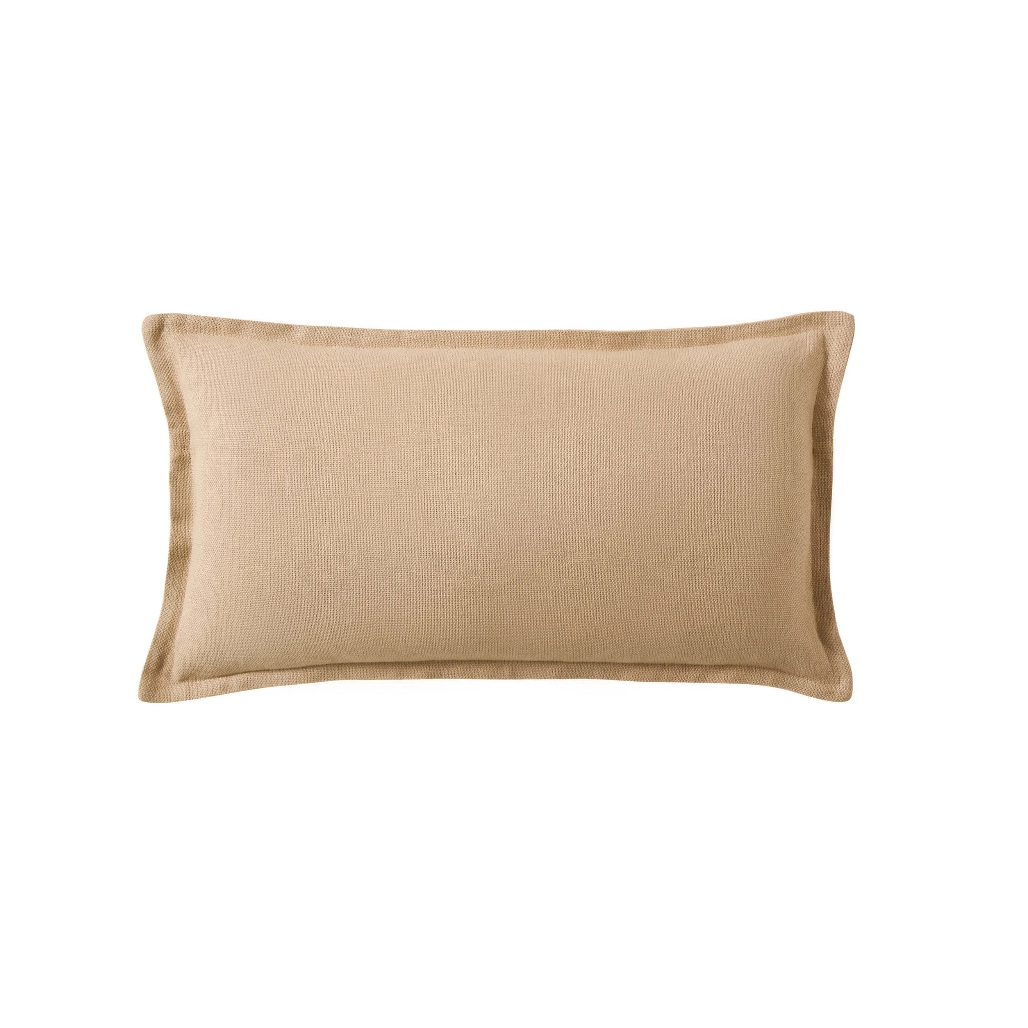 Linen Blend Sofa Cushion Cover - Natural - Image 5