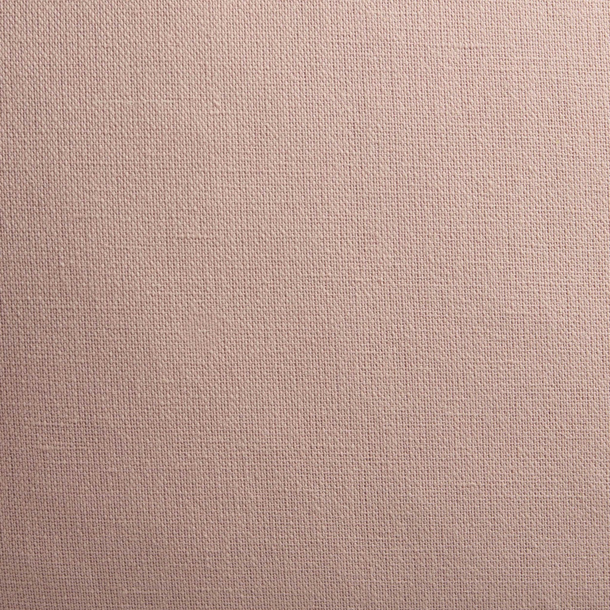 Linen Blend Scallop Edge Sofa Cushion Cover - Pink/ Red - Image 6