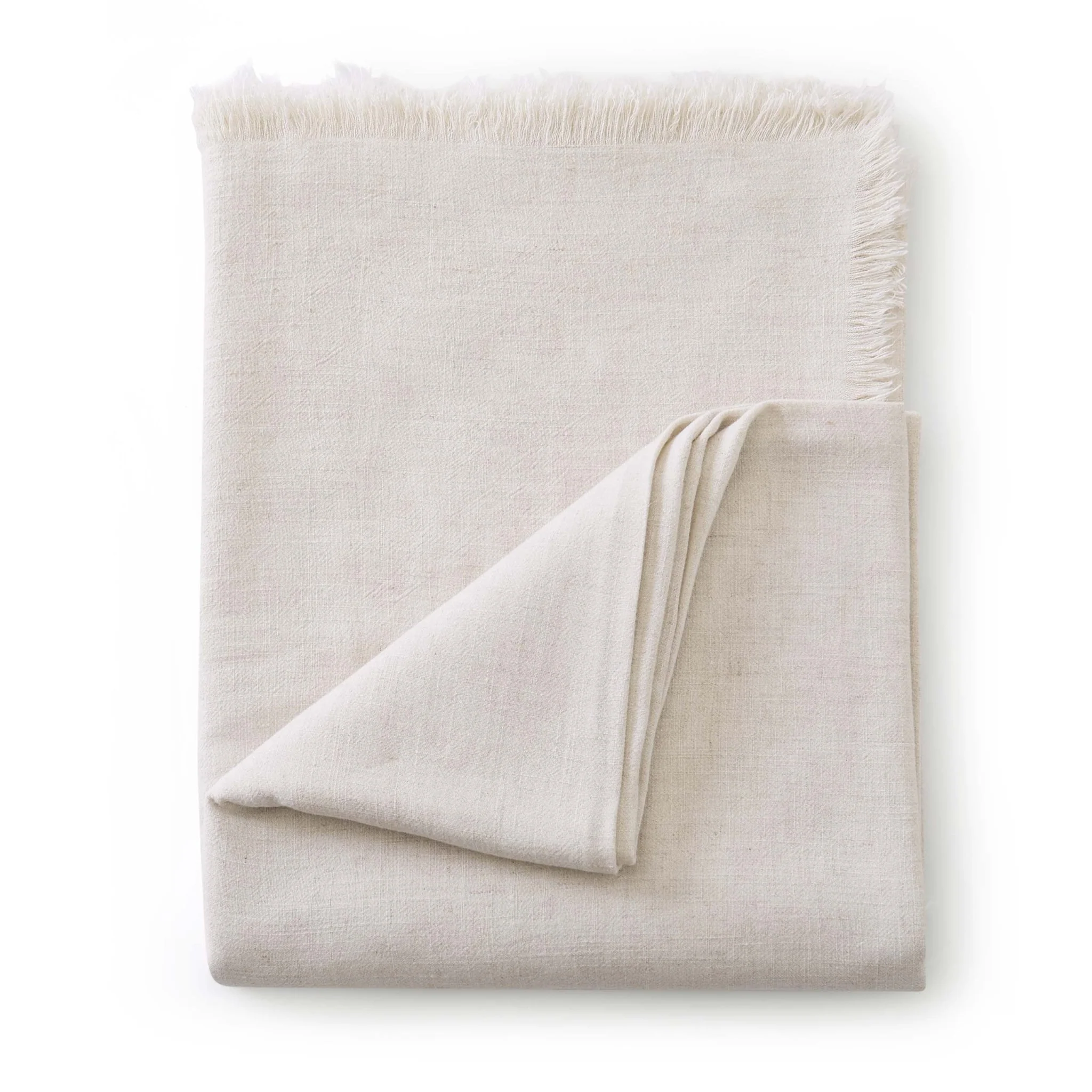 Linen Blend Tablecloth - Sand - Image 4