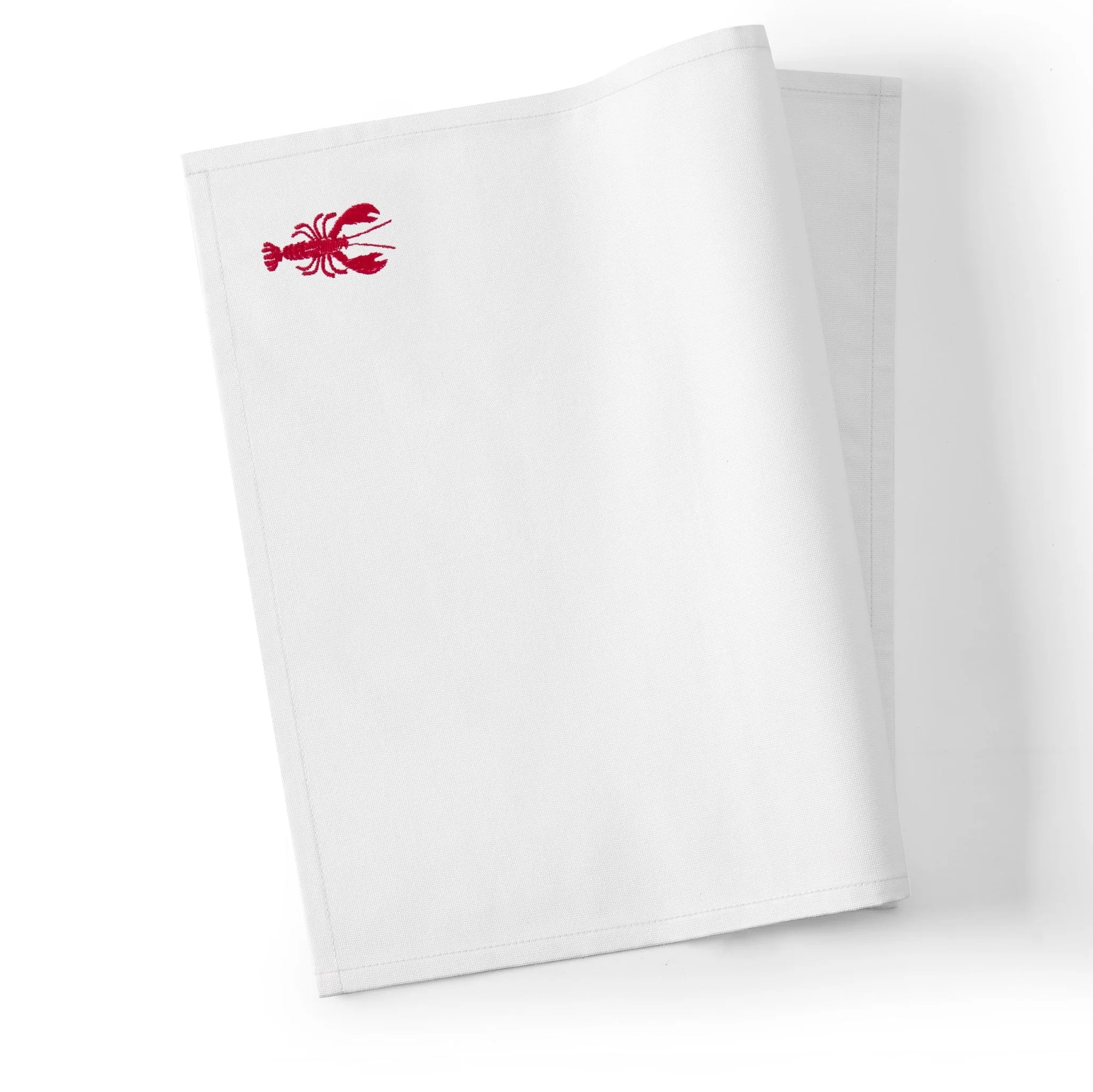 Lobster Embroidered Napkins - Set of 4 - Image 7