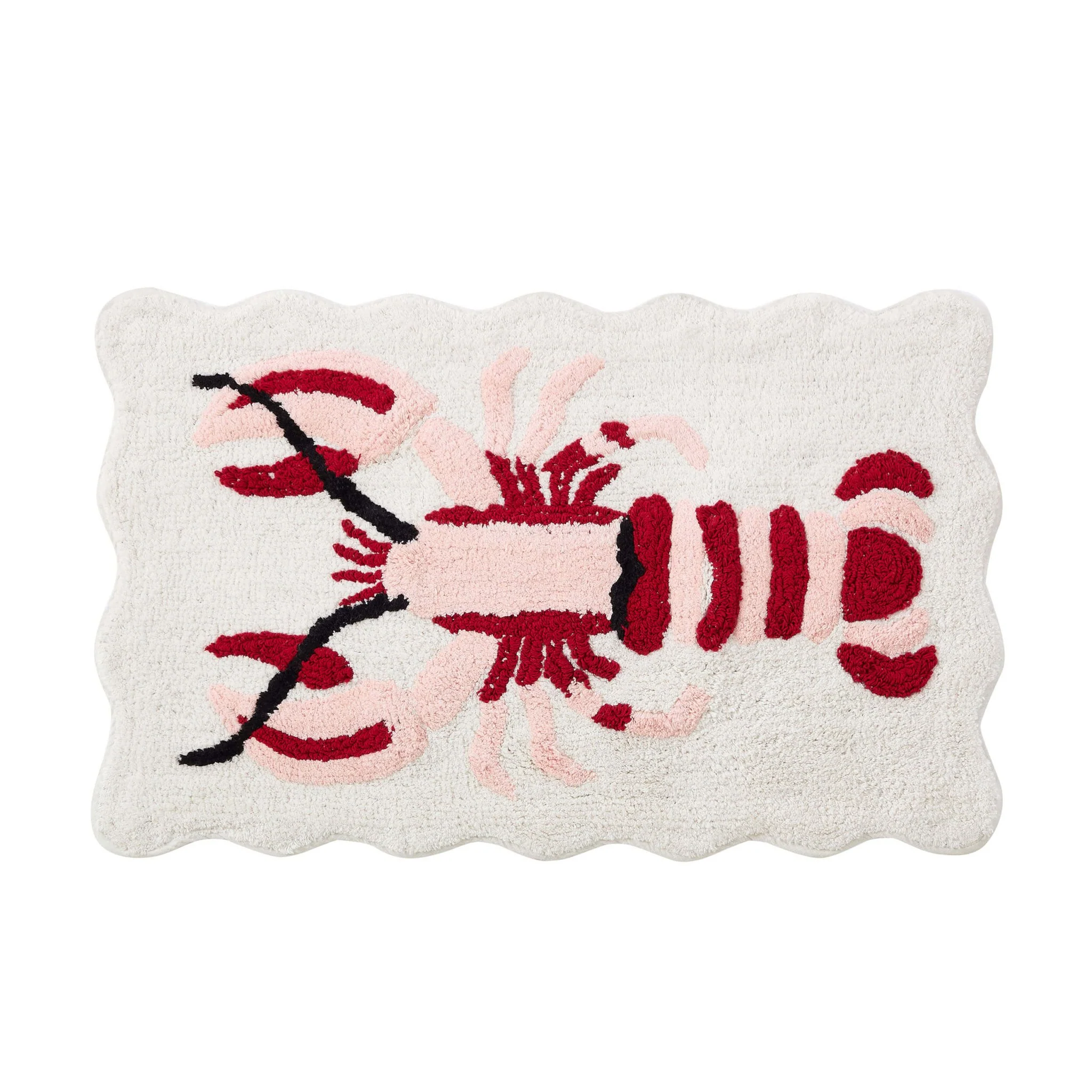 Lobster Tufted Bath Mat  - Multi - Image 3