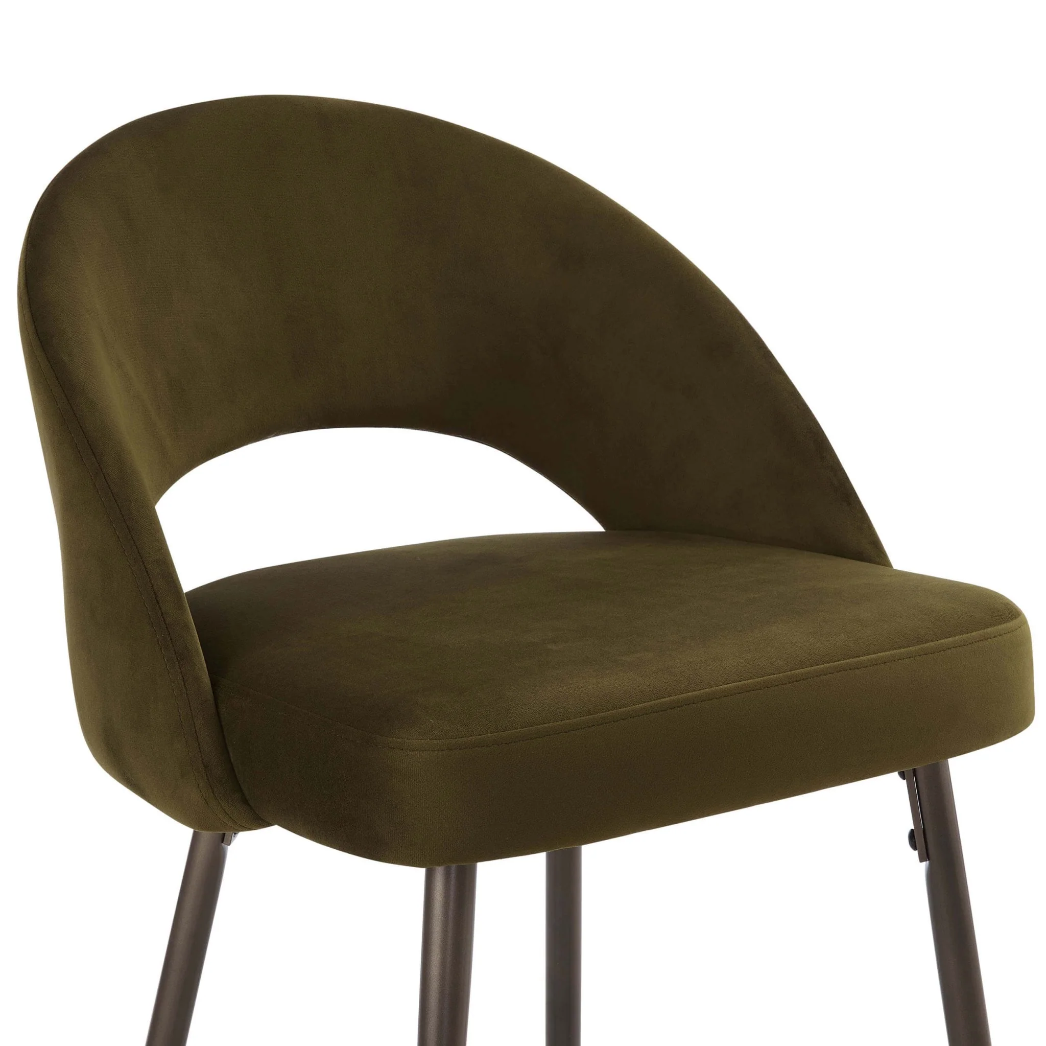 Lola Set of 2 Barstools - Rich Green - Image 6