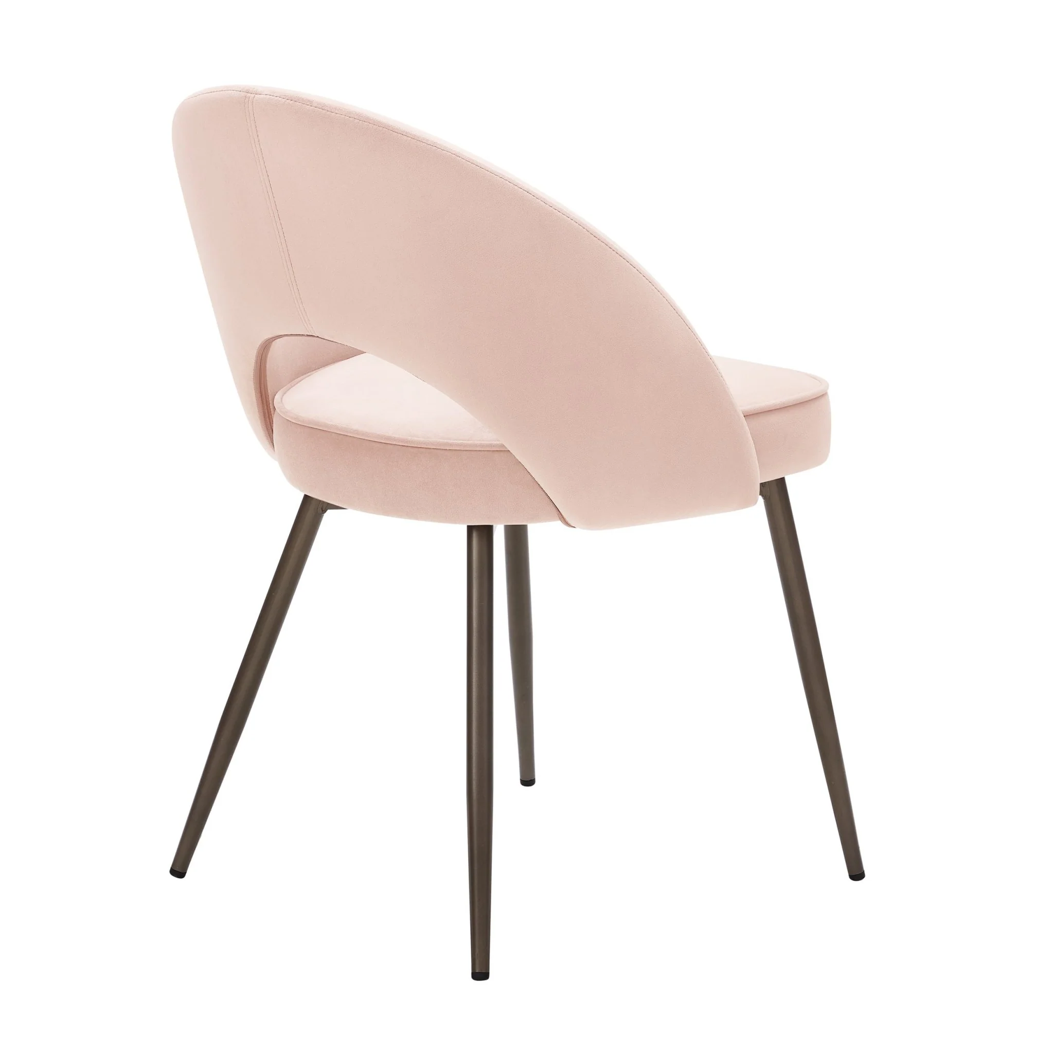 Lola Set of 2 Dining Chairs - Blush - Image 5