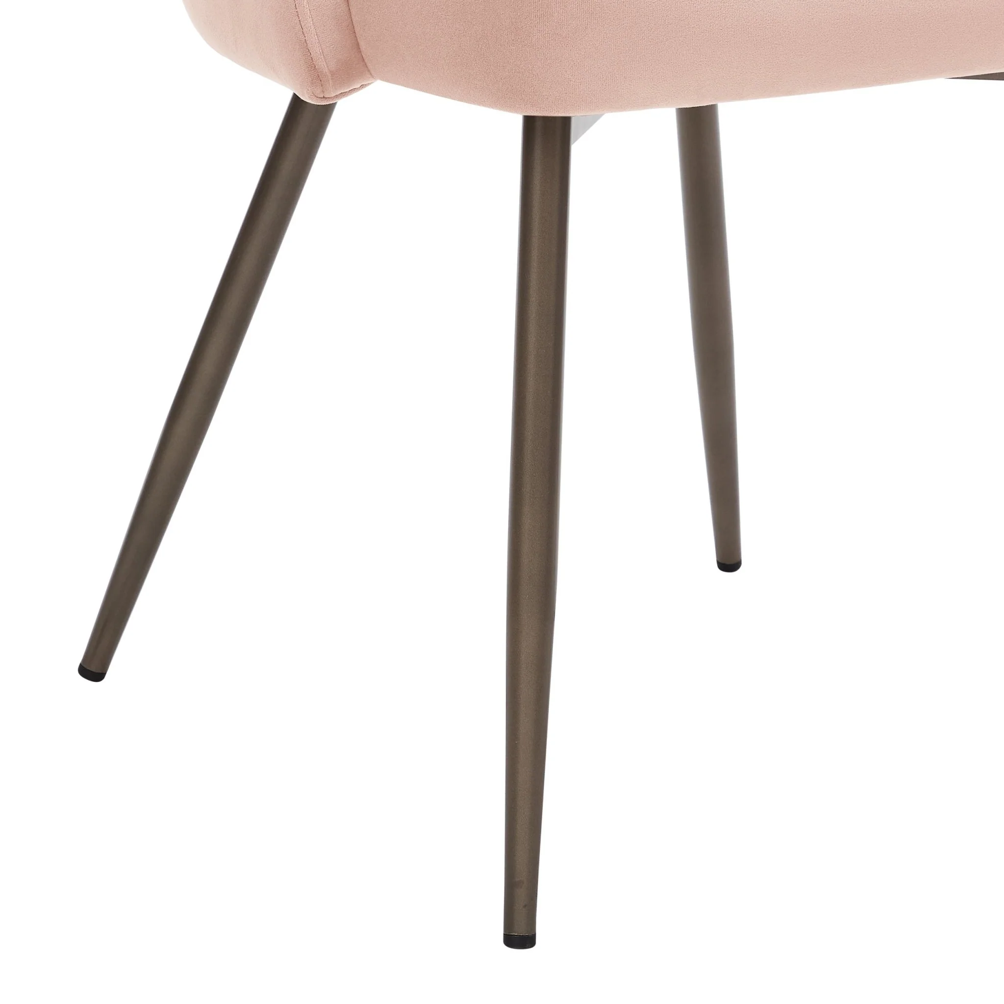 Lola Set of 2 Dining Chairs - Blush - Image 7