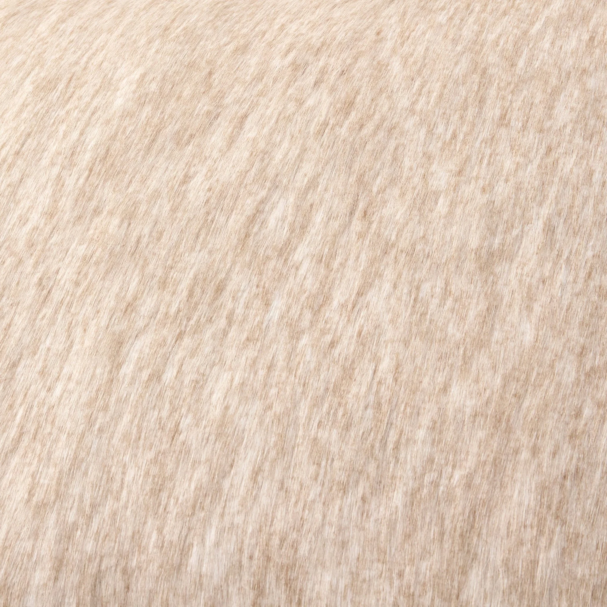 Long Faux Fur Cushion Cover - Natural - Image 7