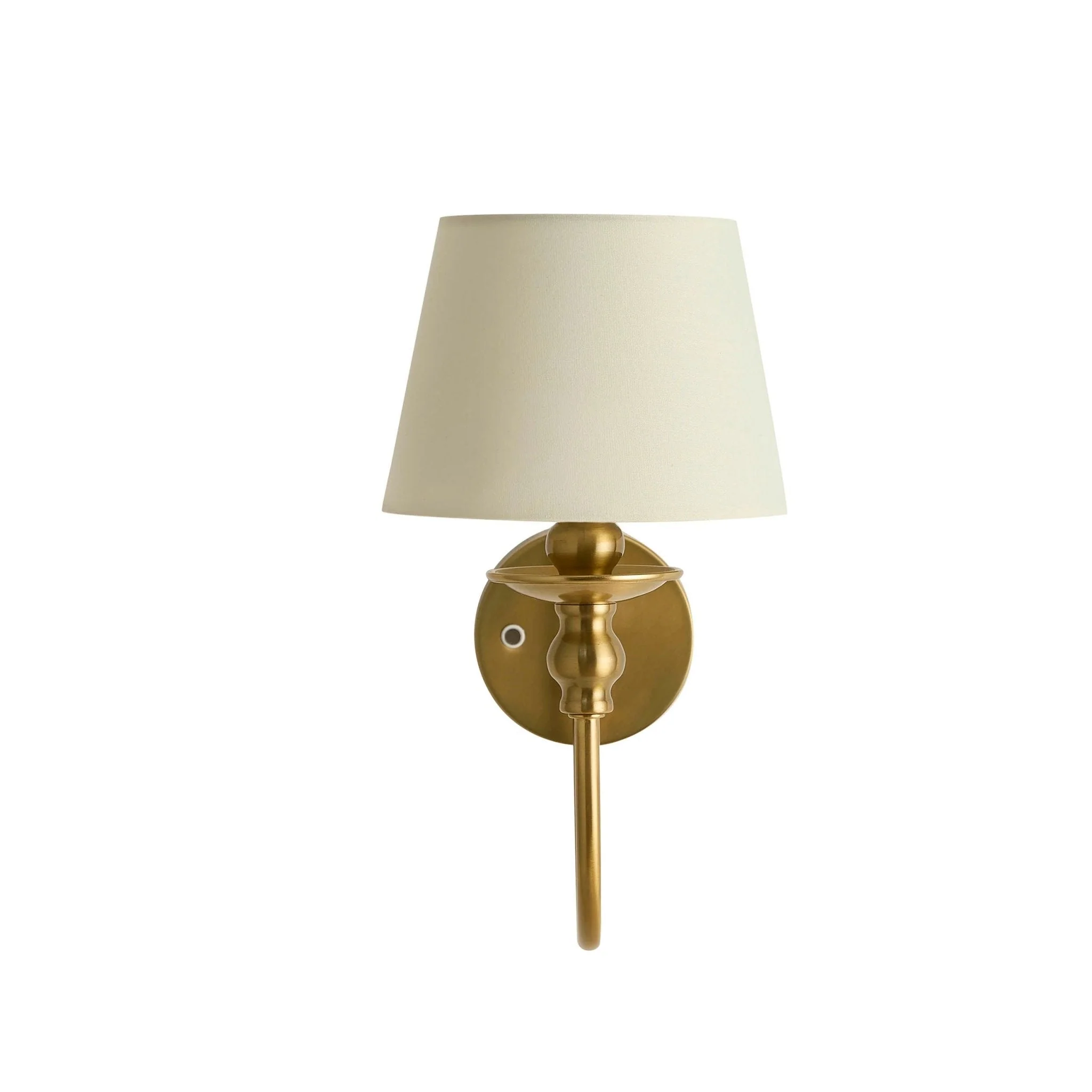 Lucille Ornate LED Rechargeable Wall Light - Brass - Image 4