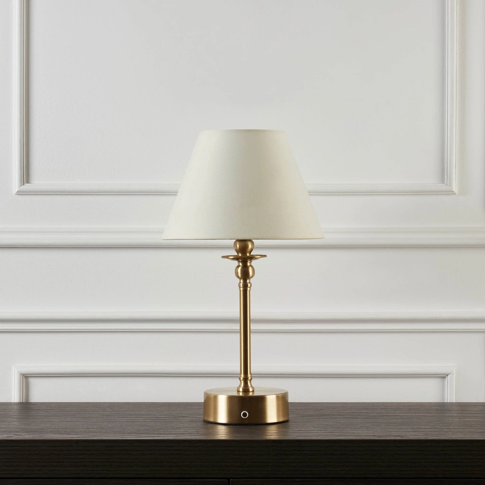 Lucille Ornate LED Rechargeable Wireless Lamp - Brass - Image 2