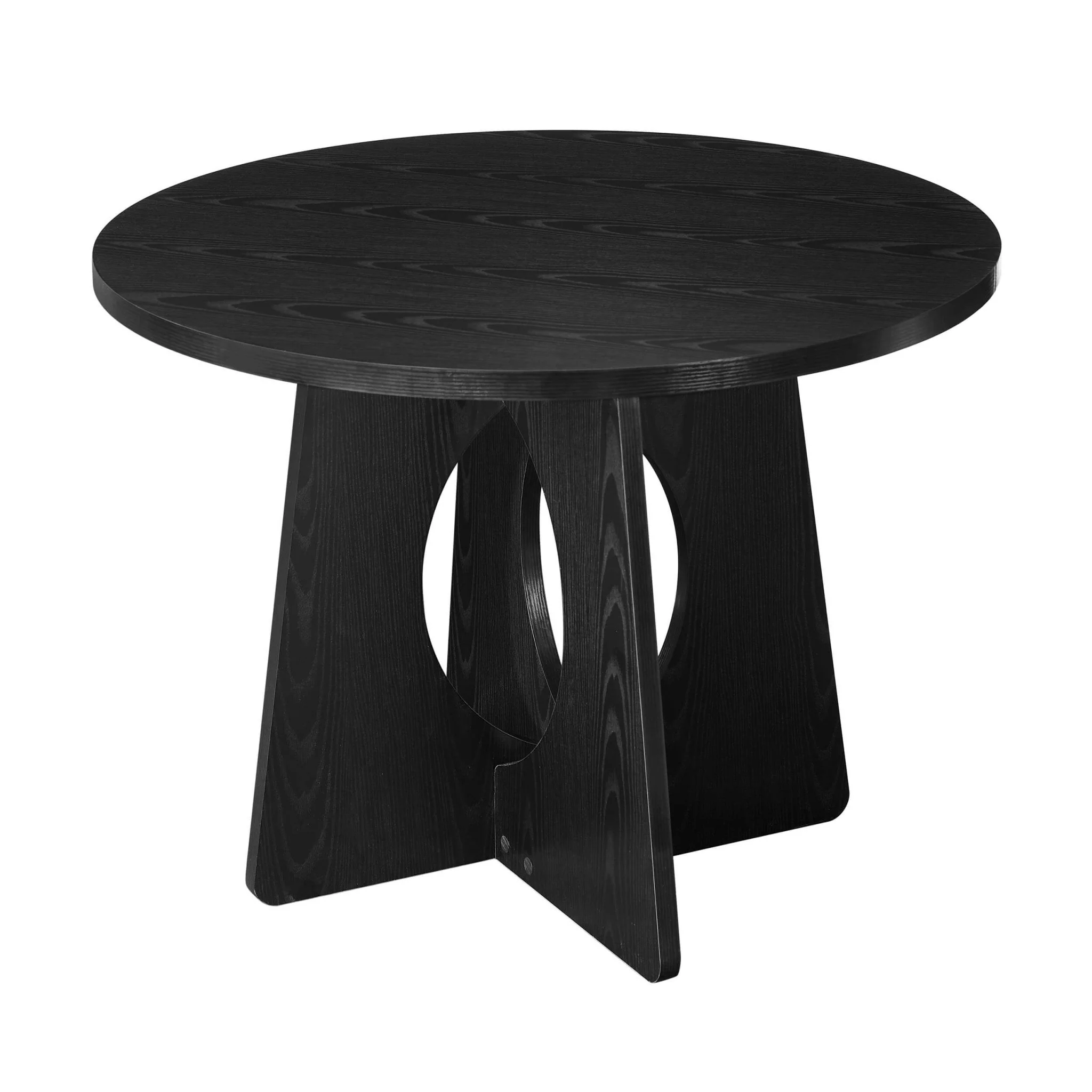 Lucy 4 Seater Dining Table - Black - Image 3