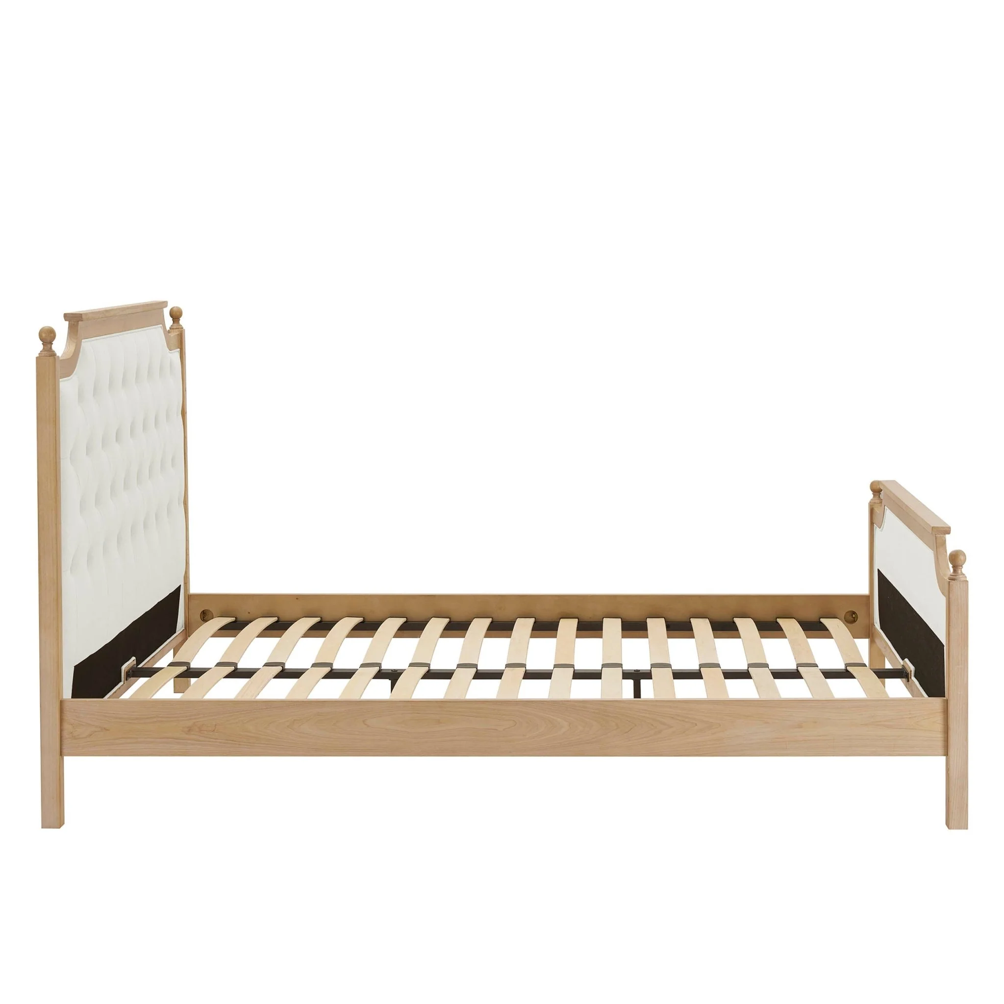 Luxor Bed Frame - Cream Linen - Image 11