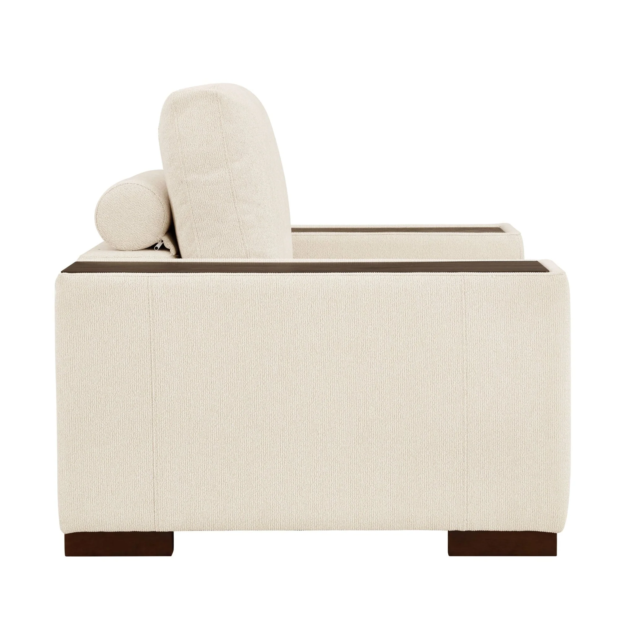 Lyon Armchair - Speckled Sand Boucle - Image 11