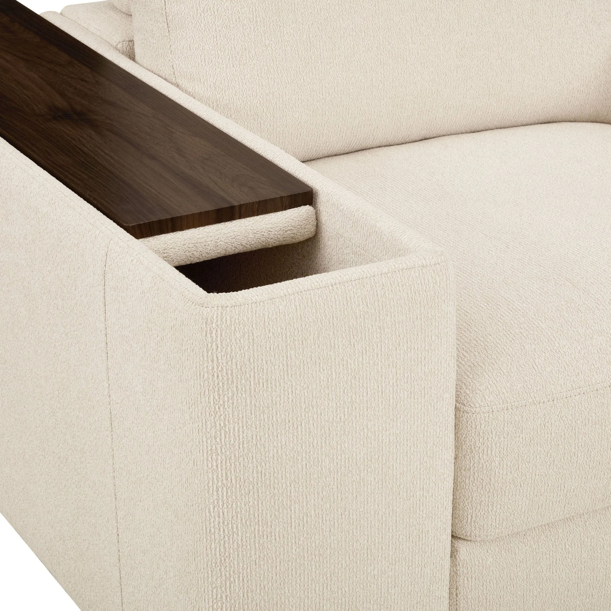 Lyon Armchair - Speckled Sand Boucle - Image 17