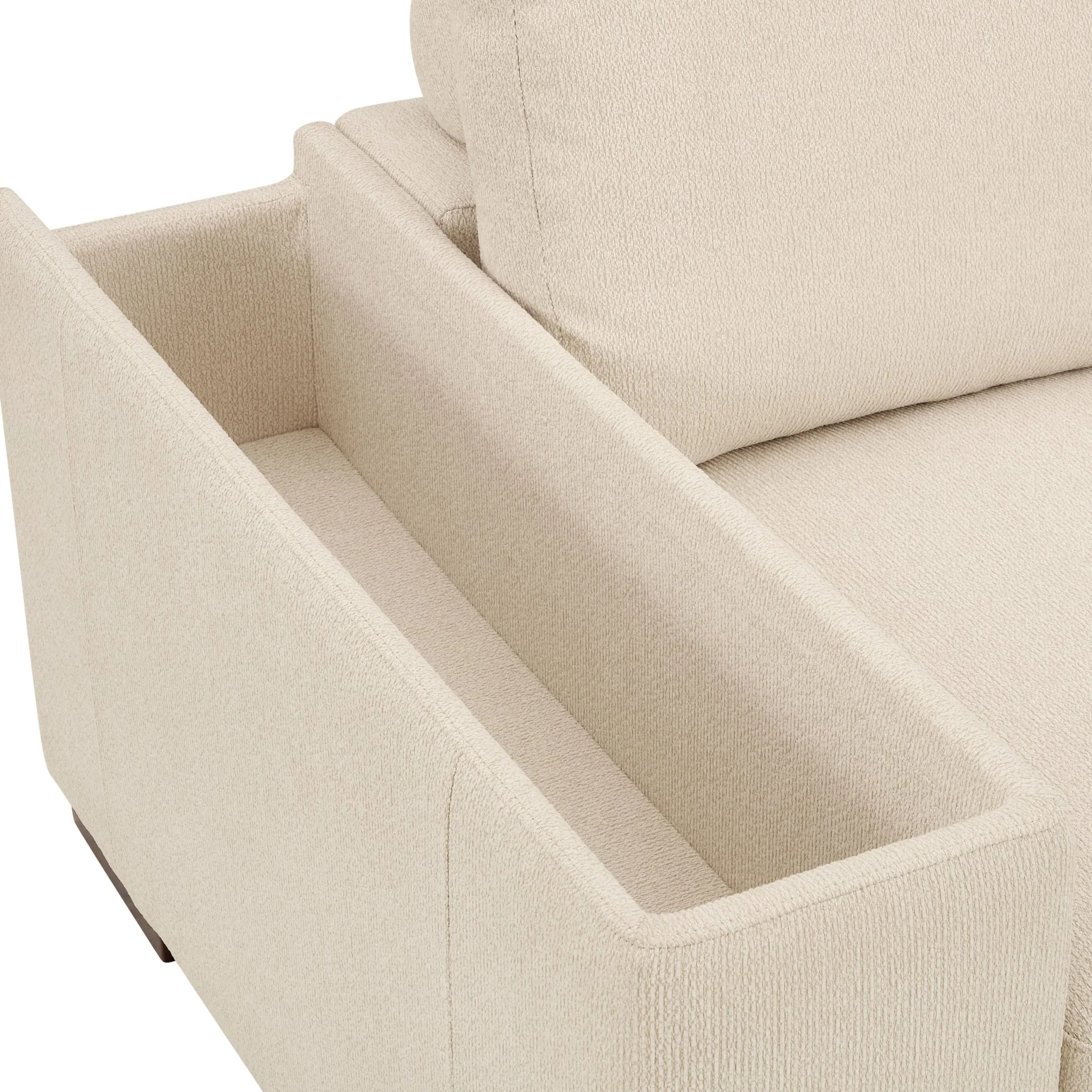 Lyon Armchair - Speckled Sand Boucle - Image 19