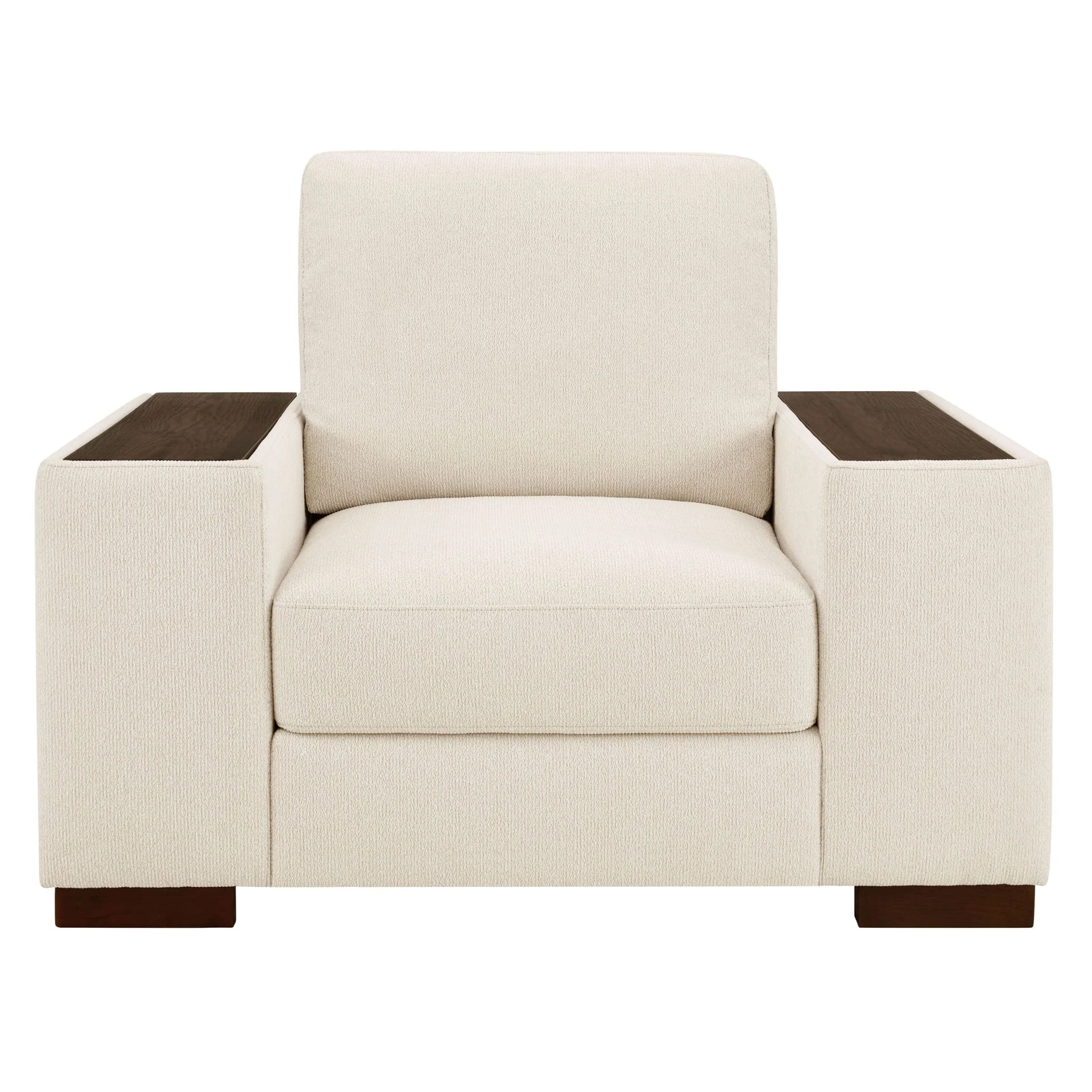 Lyon Armchair - Speckled Sand Boucle - Image 7