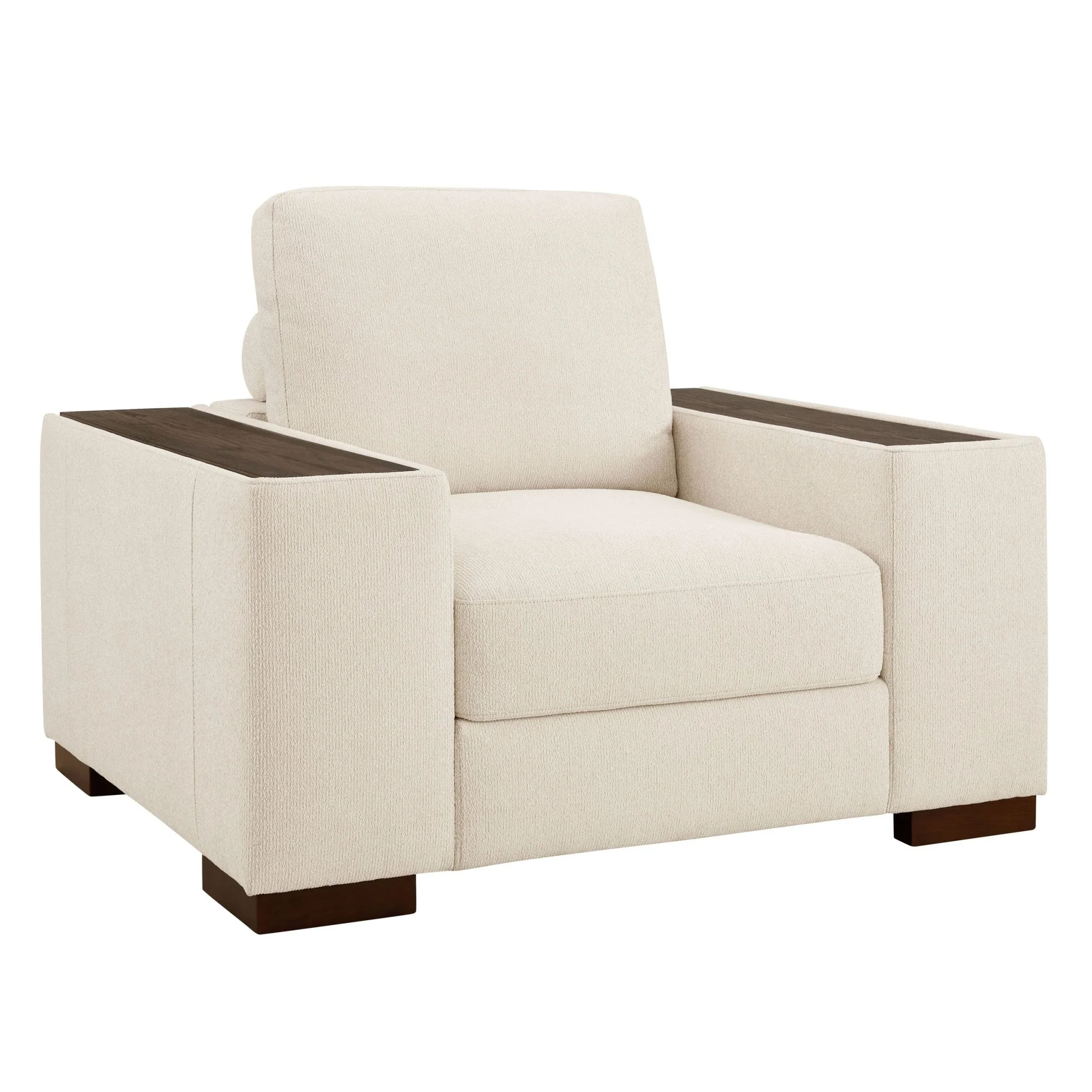 Lyon Armchair - Speckled Sand Boucle - Image 9