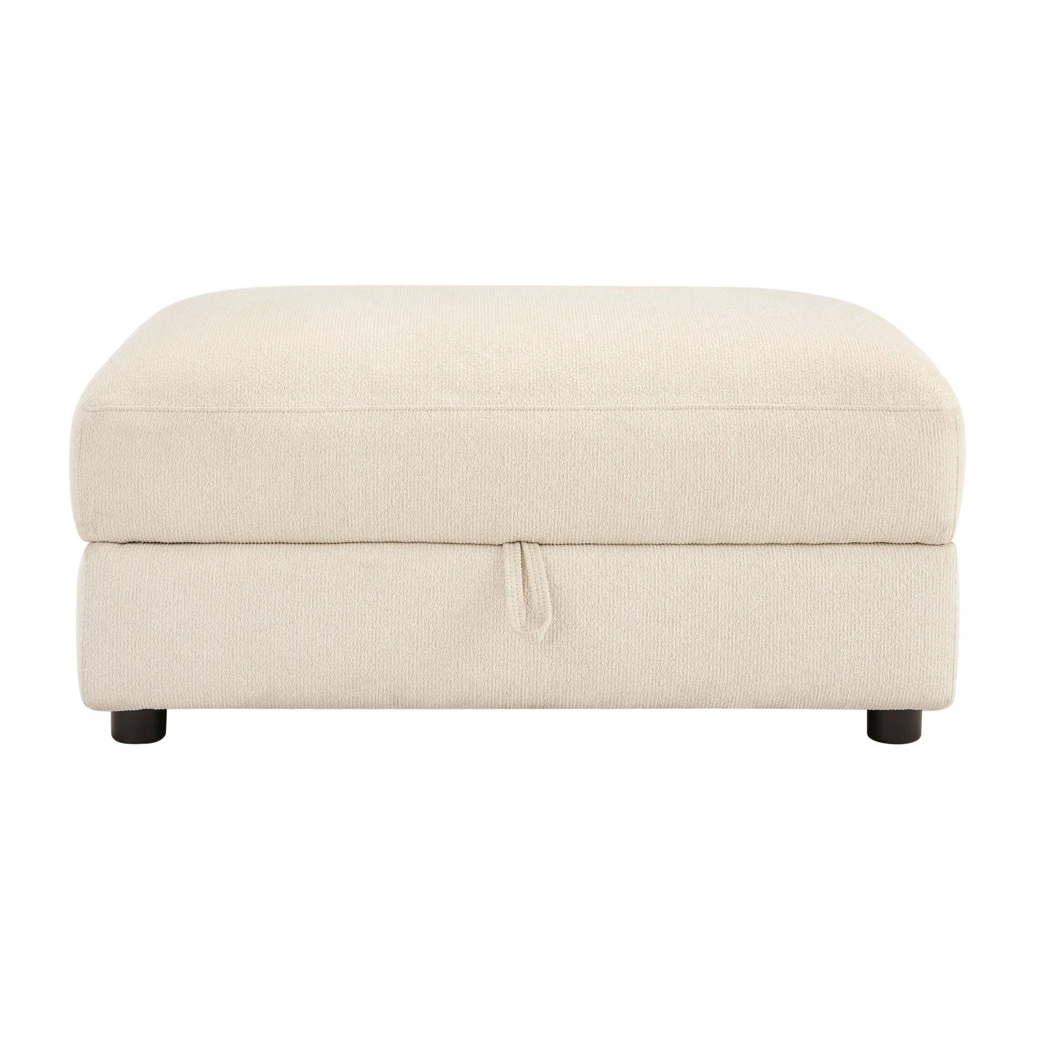 Lyon Storage Pouffe - Speckled Sand Boucle - Image 2