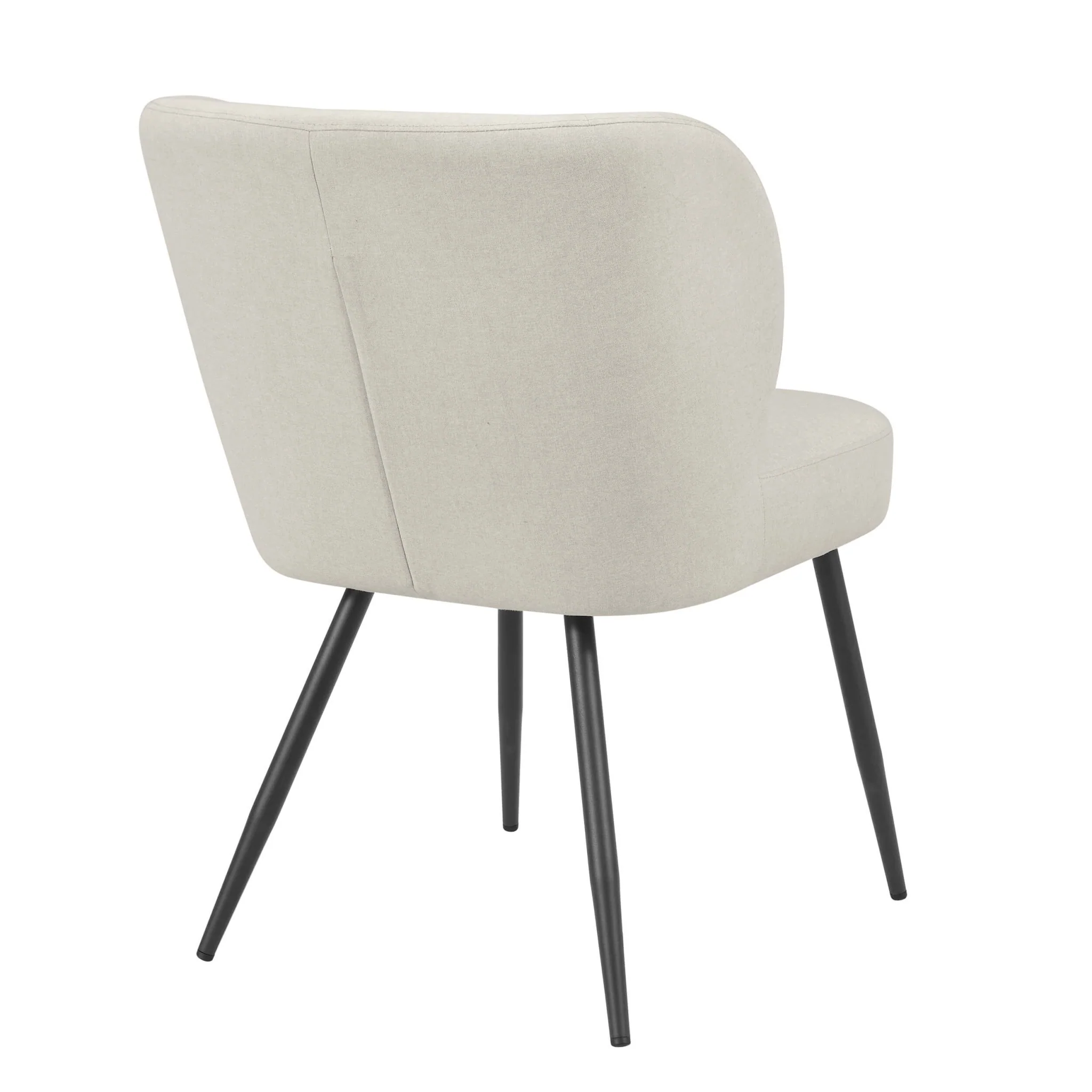 Mabel Set of 2 Dining Chairs - Linen Natural - Image 6