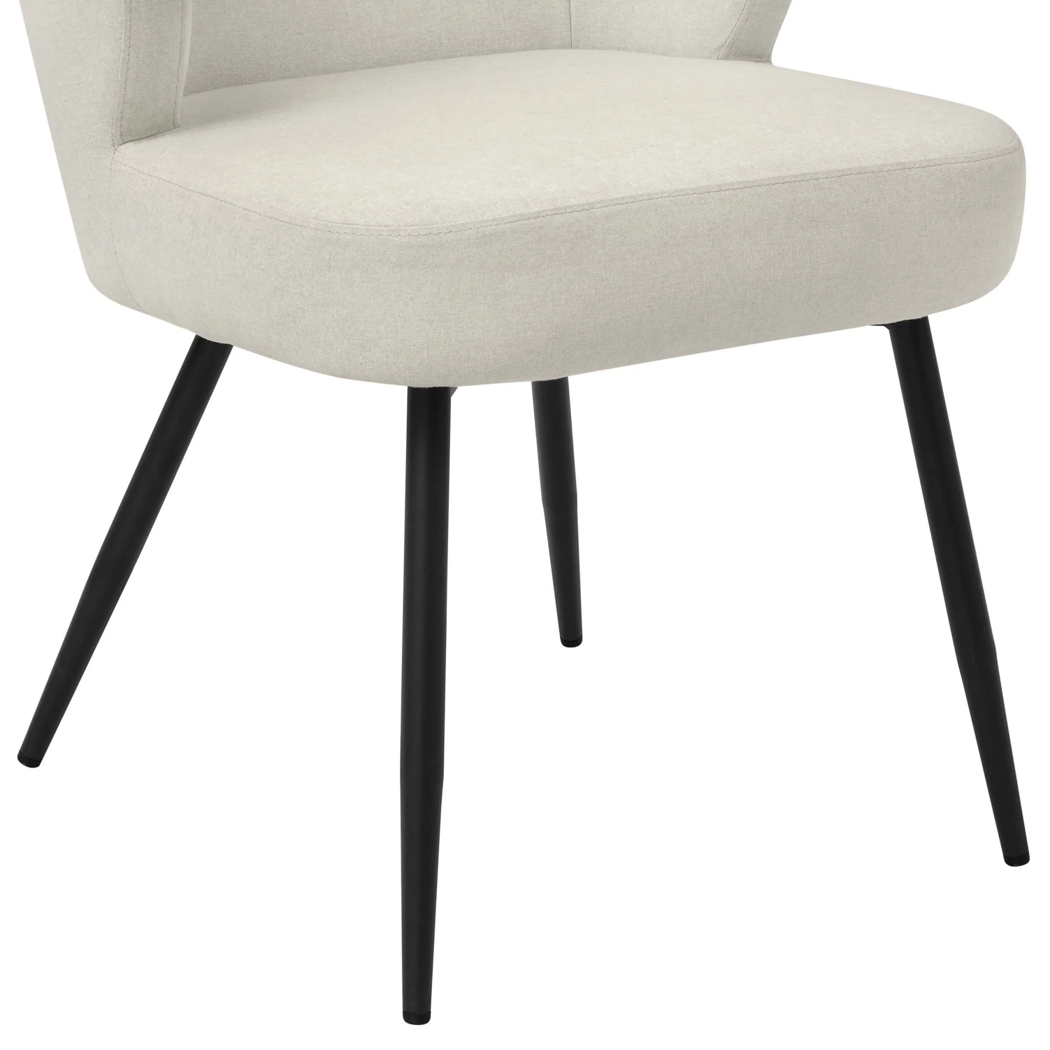 Mabel Set of 2 Dining Chairs - Linen Natural - Image 8