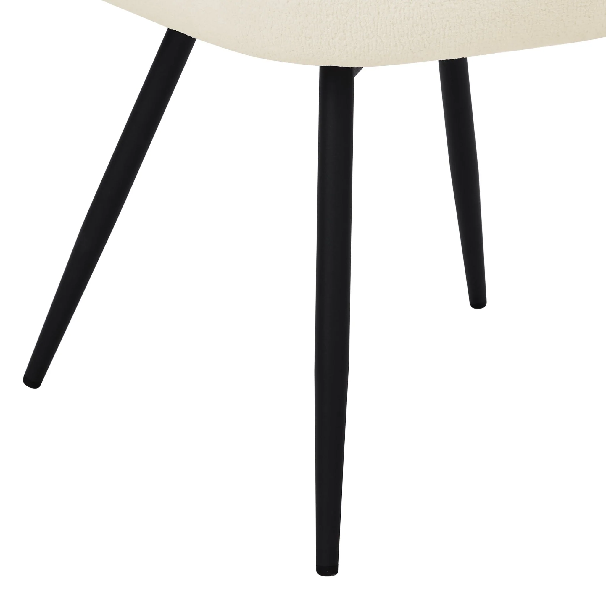 Mabel Set of 2 Dining Chairs - Teddy White - Image 7