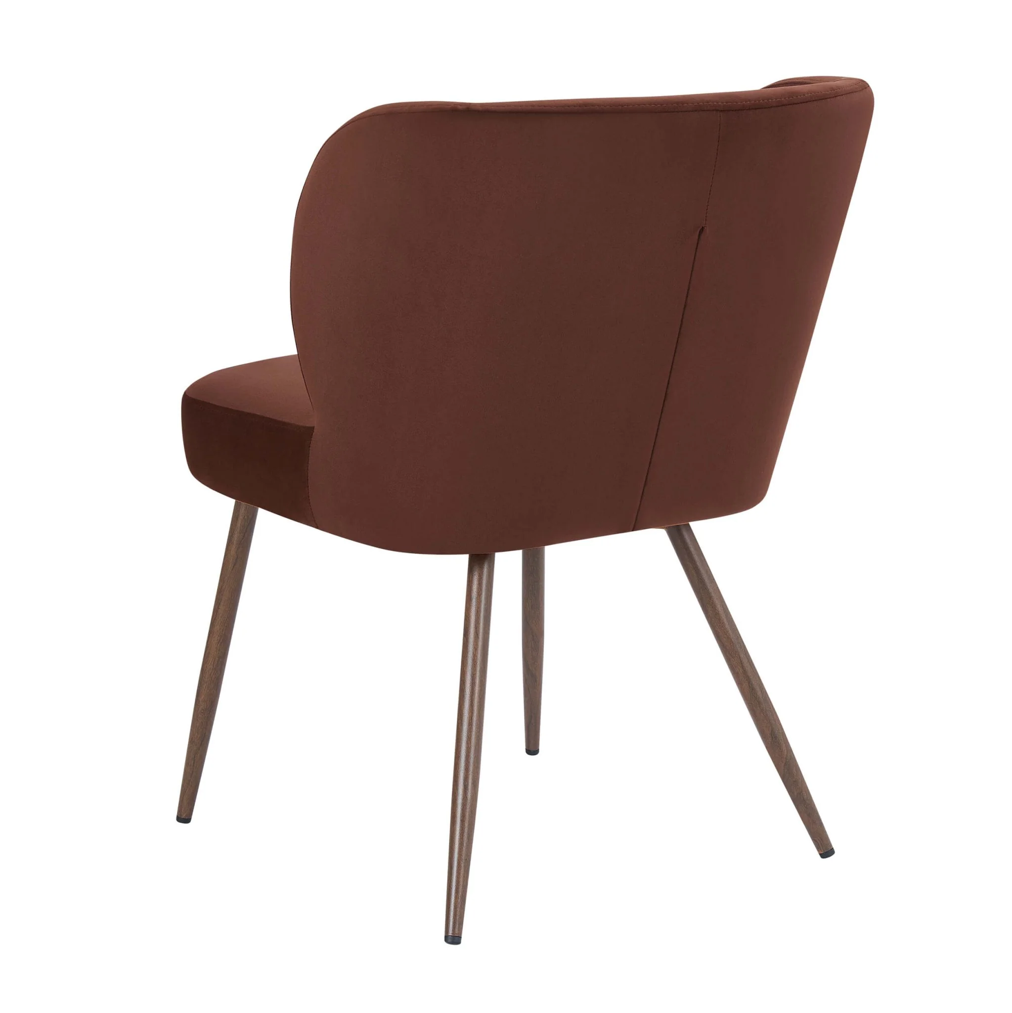 Mabel Set of 2 Dining Chairs - Terracotta - Image 6