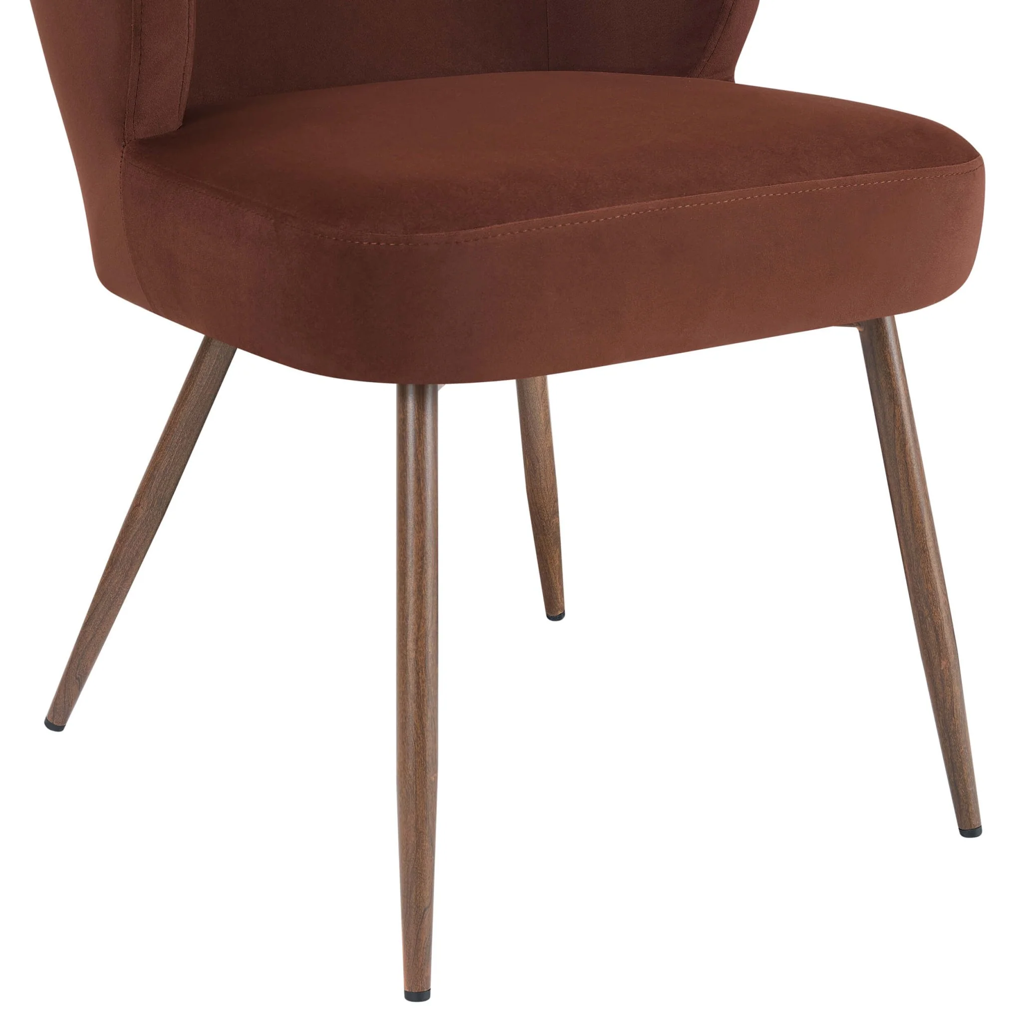 Mabel Set of 2 Dining Chairs - Terracotta - Image 8