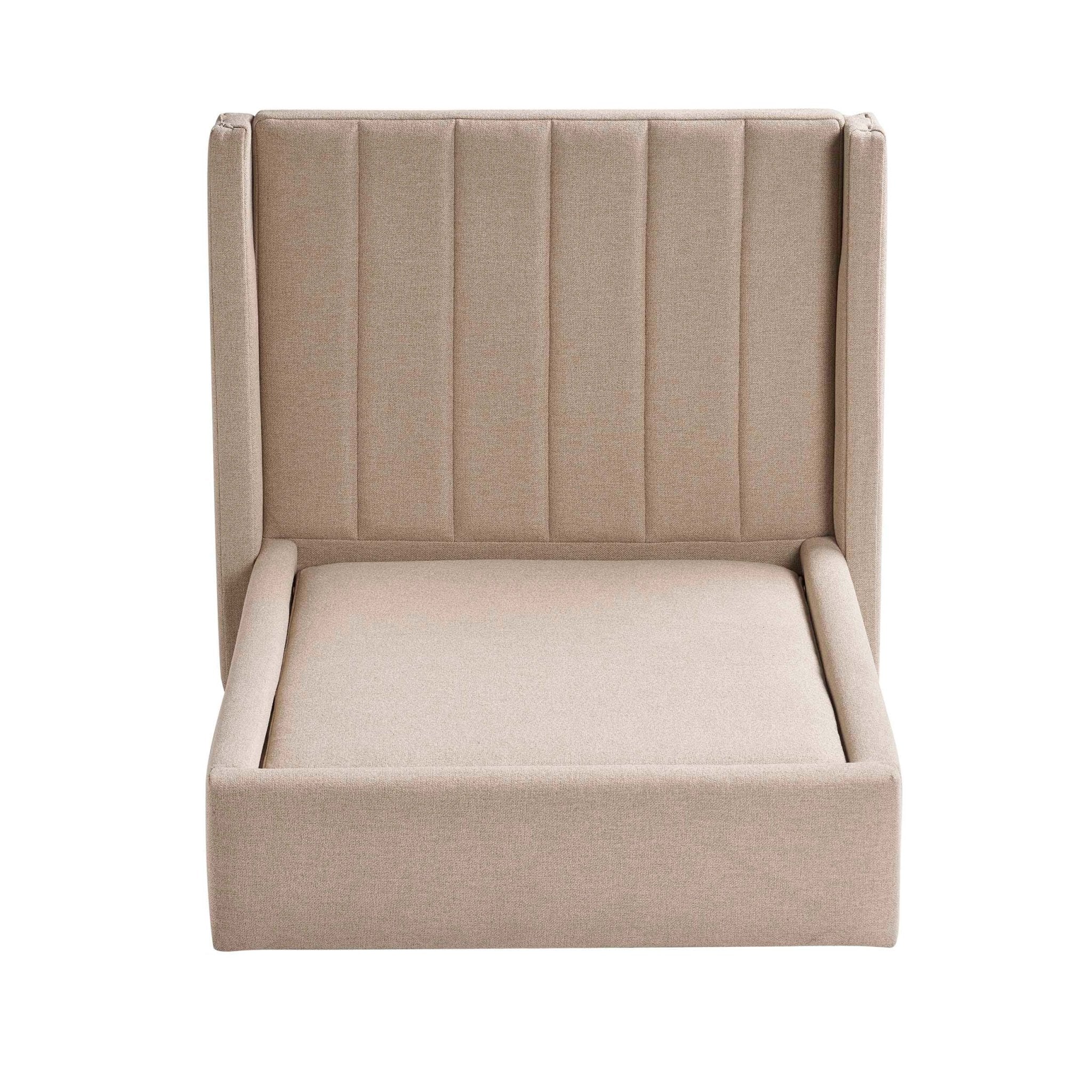 Madison Dog Bed - Oatmeal - Image 3